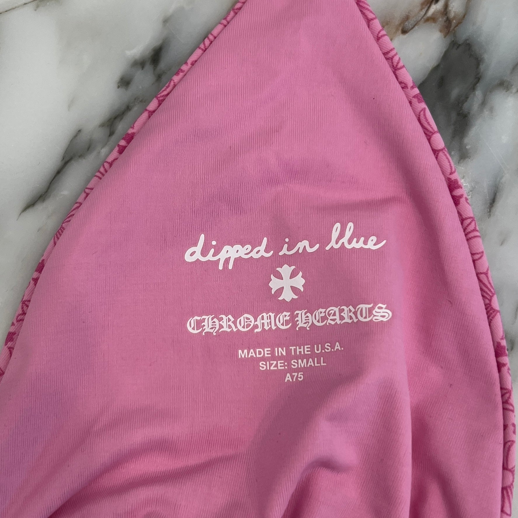 CHROME HEARTS × DIPPED IN BLUE CH Plus Butterfly Embroidery Bikini Swimwear Size S クロムハーツ × ディップドインブルー CHプラス バタフライ刺繍 ビキニ スイムウェア サイズS