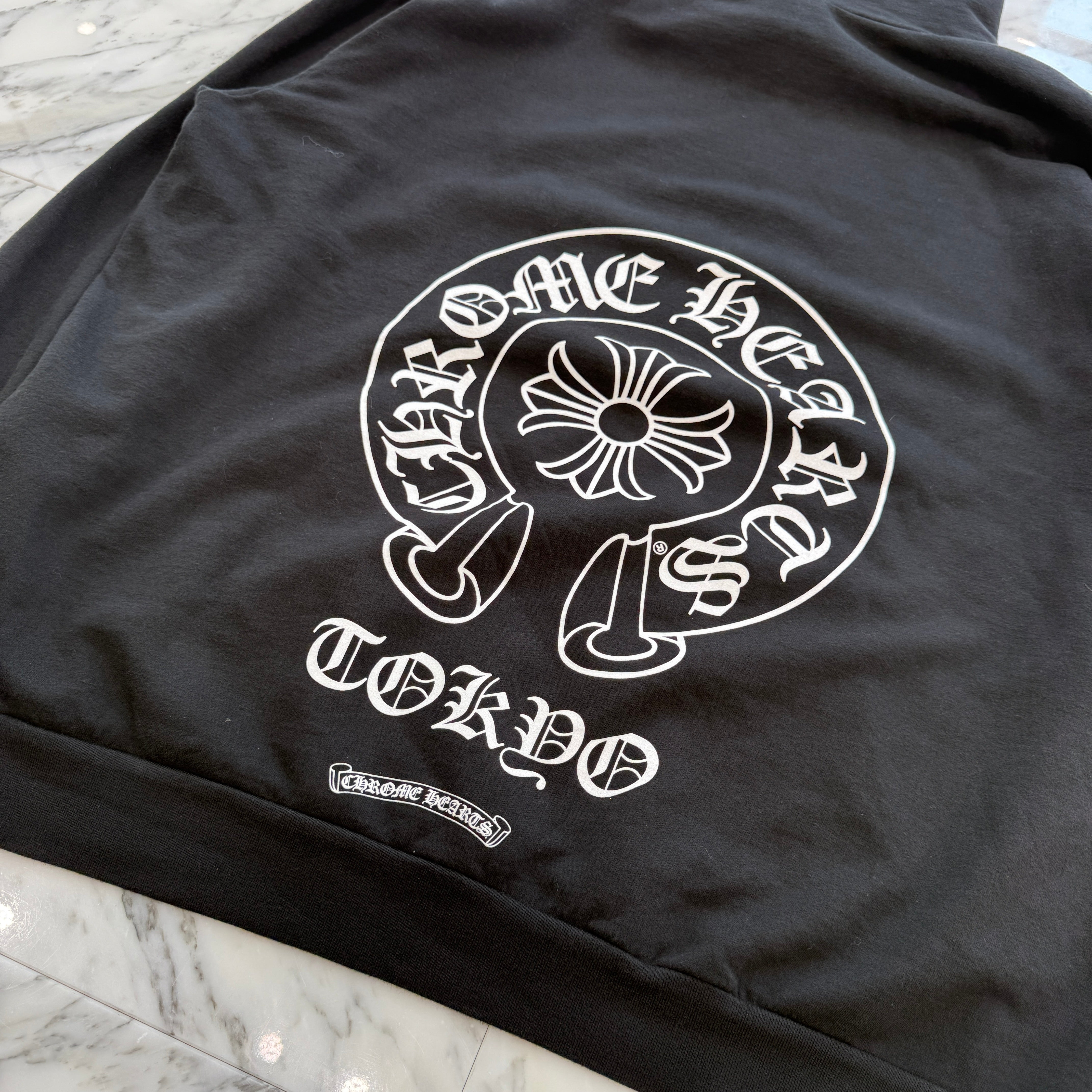 CHROME HEARTS TOKYO Limited Horseshoe Pullover Hoodie Size XL クロムハーツ 東京限定 ホースシュー プルオーバーフーディ サイズXL