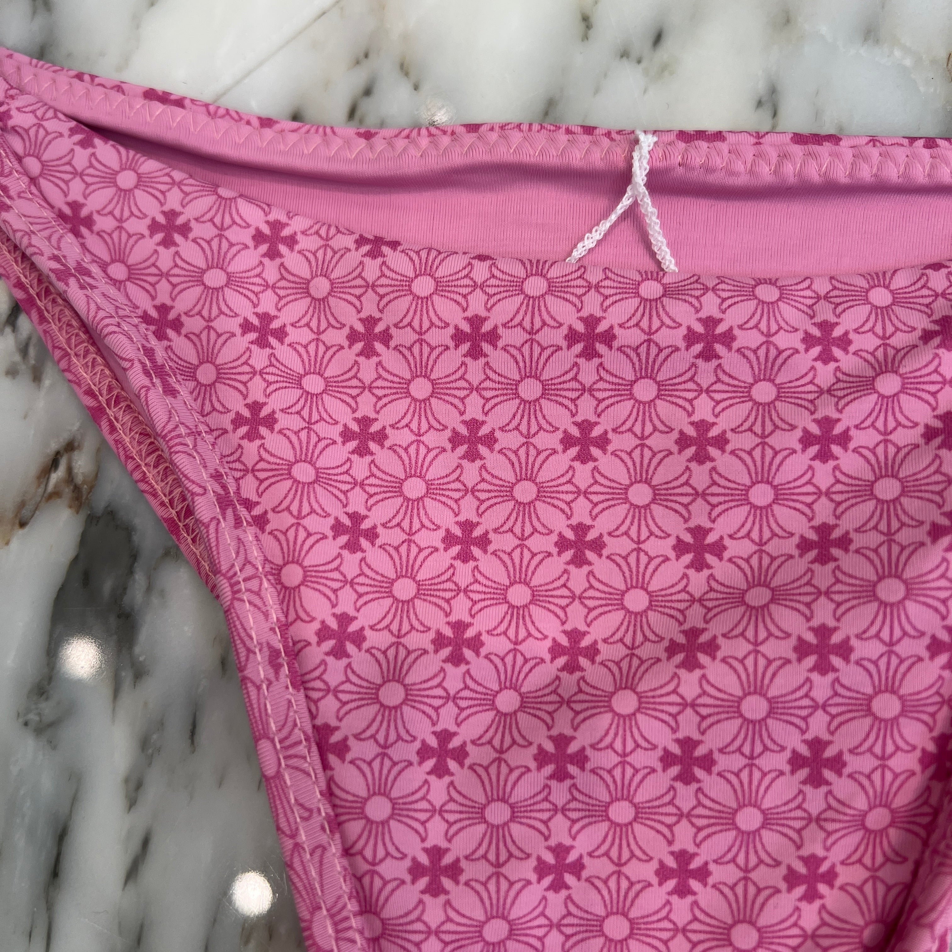 CHROME HEARTS × DIPPED IN BLUE CH Plus Butterfly Embroidery Bikini Swimwear Size S クロムハーツ × ディップドインブルー CHプラス バタフライ刺繍 ビキニ スイムウェア サイズS