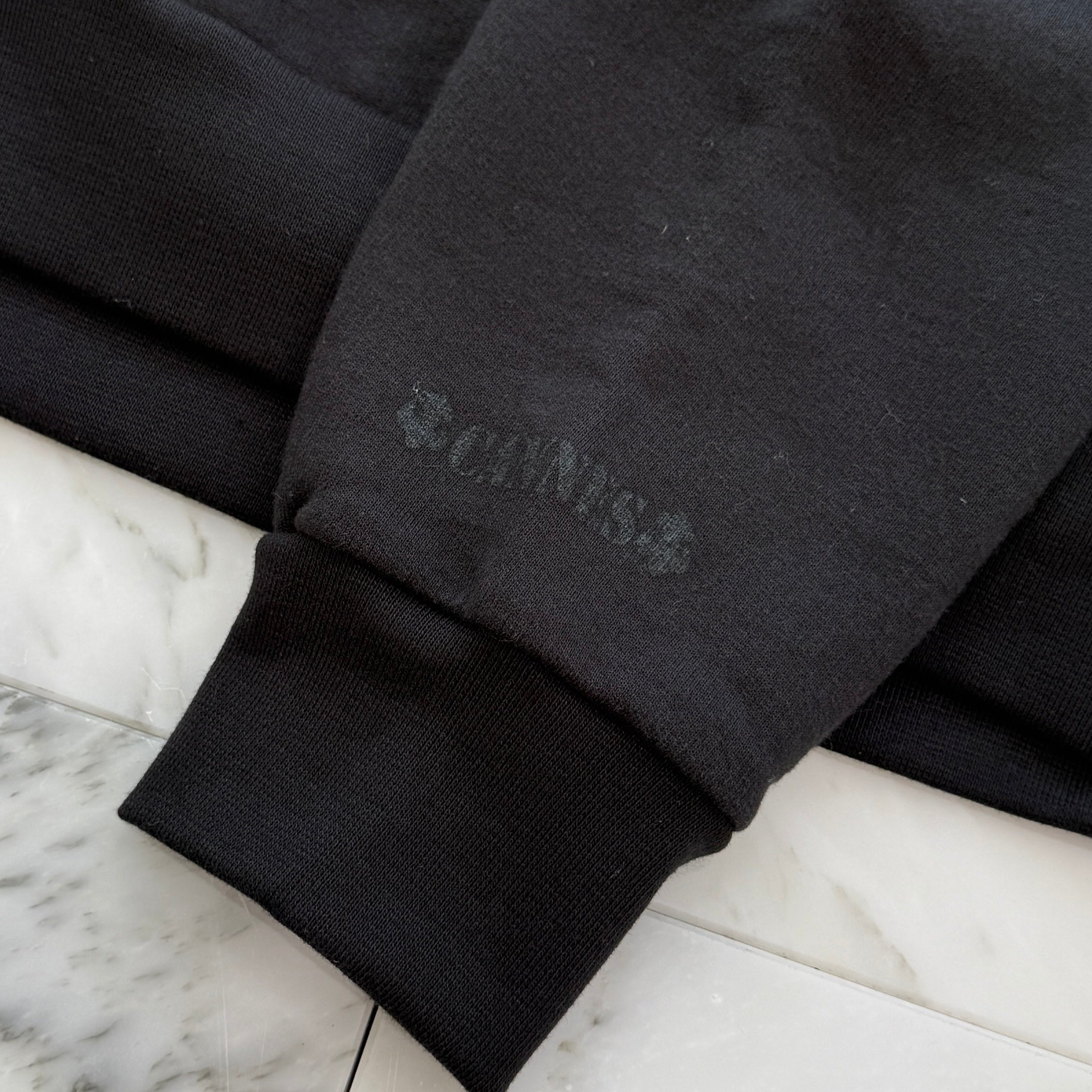 CHROME HEARTS 2025SS CANNES Limited Hooded "LOVE YOU" BS FLARE Horseshoe Pullover Hoodie Size S クロムハーツ カンヌ限定 フーデッド "LOVE YOU" BSフレア ホースシュー プルオーバーフーディ サイズS