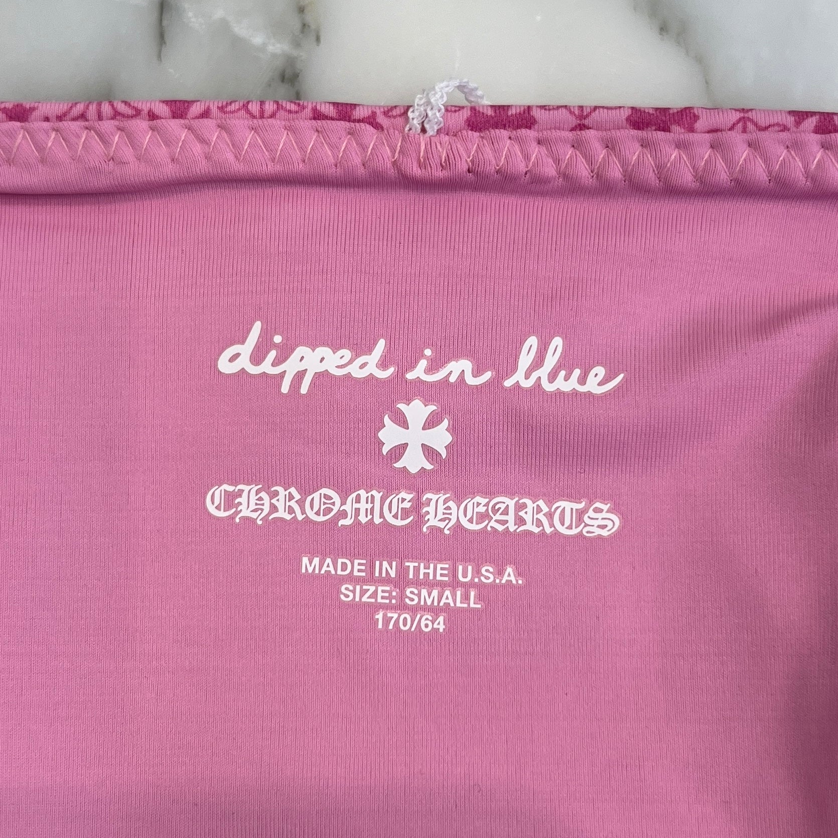 CHROME HEARTS × DIPPED IN BLUE CH Plus Butterfly Embroidery
