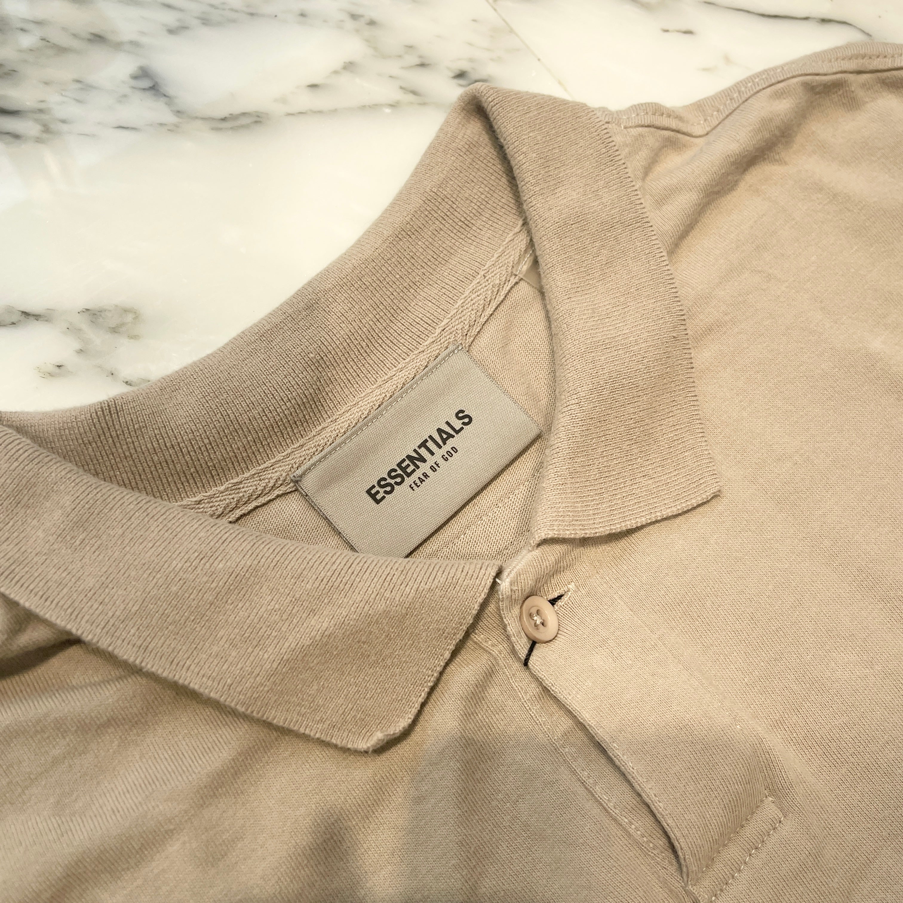 ESSENTIALS FEAR OF GOD Core Collection Short Sleeve Polo Shirt Size L エッセンシャル フィアオブゴッド コアコレクション ショートスリーブ ポロシャツ サイズL