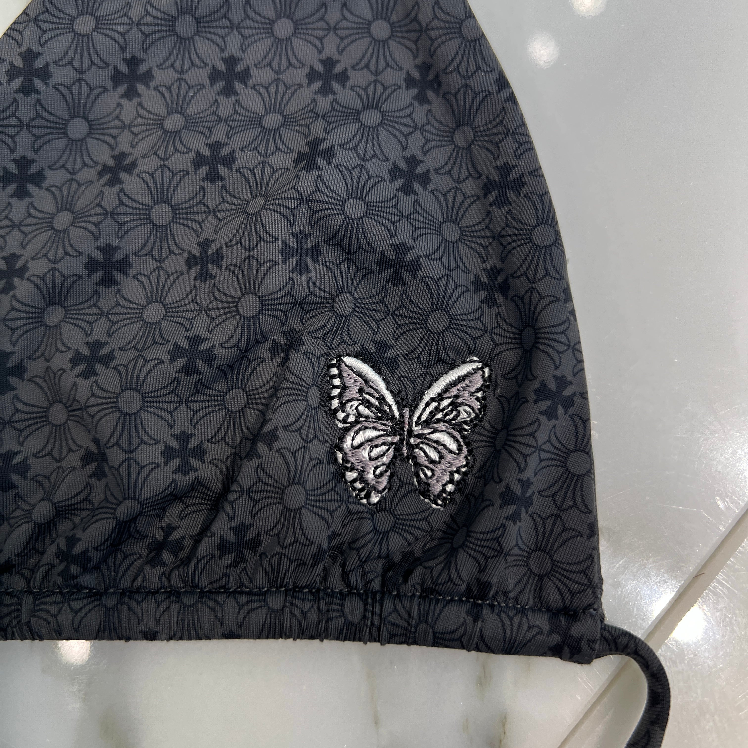 CHROME HEARTS × DIPPED IN BLUE CH Plus Butterfly Embroidery Bikini Swimwear Size S クロムハーツ × ディップドインブルー CHプラス バタフライ刺繍 ビキニ スイムウェア サイズS