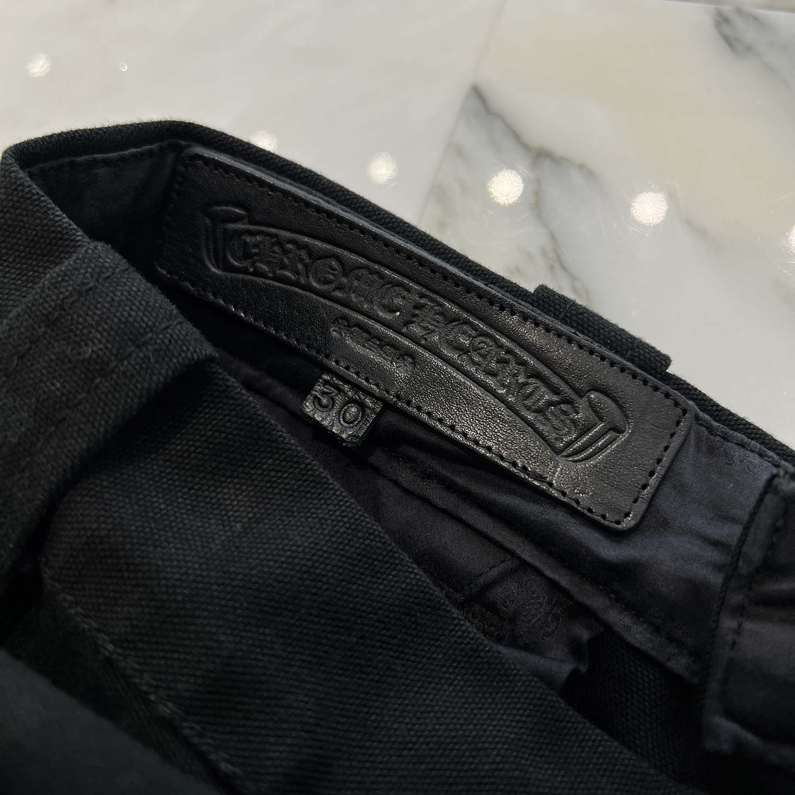 CHROME HEARTS Carpenter Cross Ball Button Denim Pants Size 30 クロムハーツ カーペンター クロスボールボタン デニムパンツ サイズ30