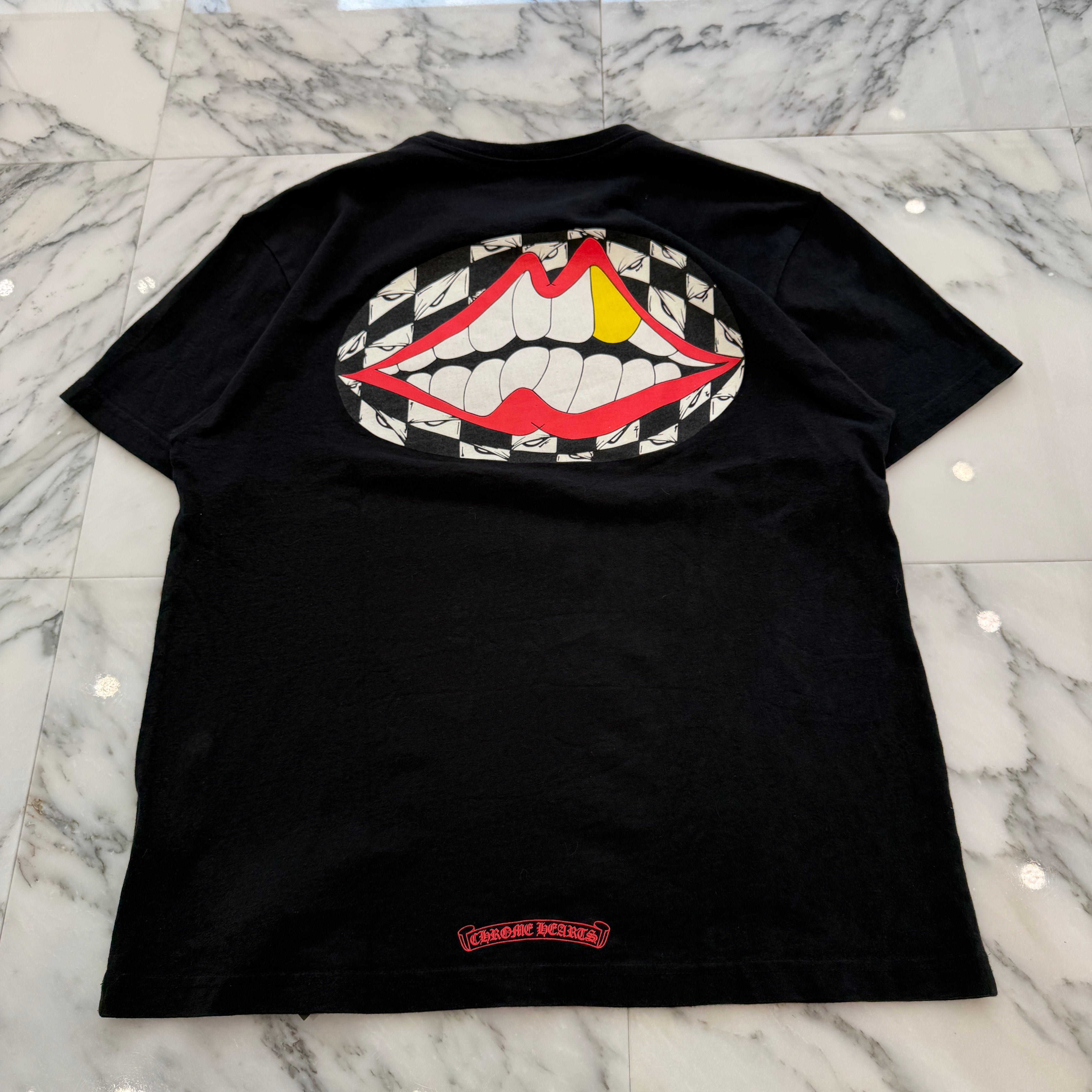 CHROME HEARTS × MATTY BOY 99 Eyes Chomper Tee Size L クロムハーツ × マッティボーイ 99アイズ チョンパー Tシャツ サイズL