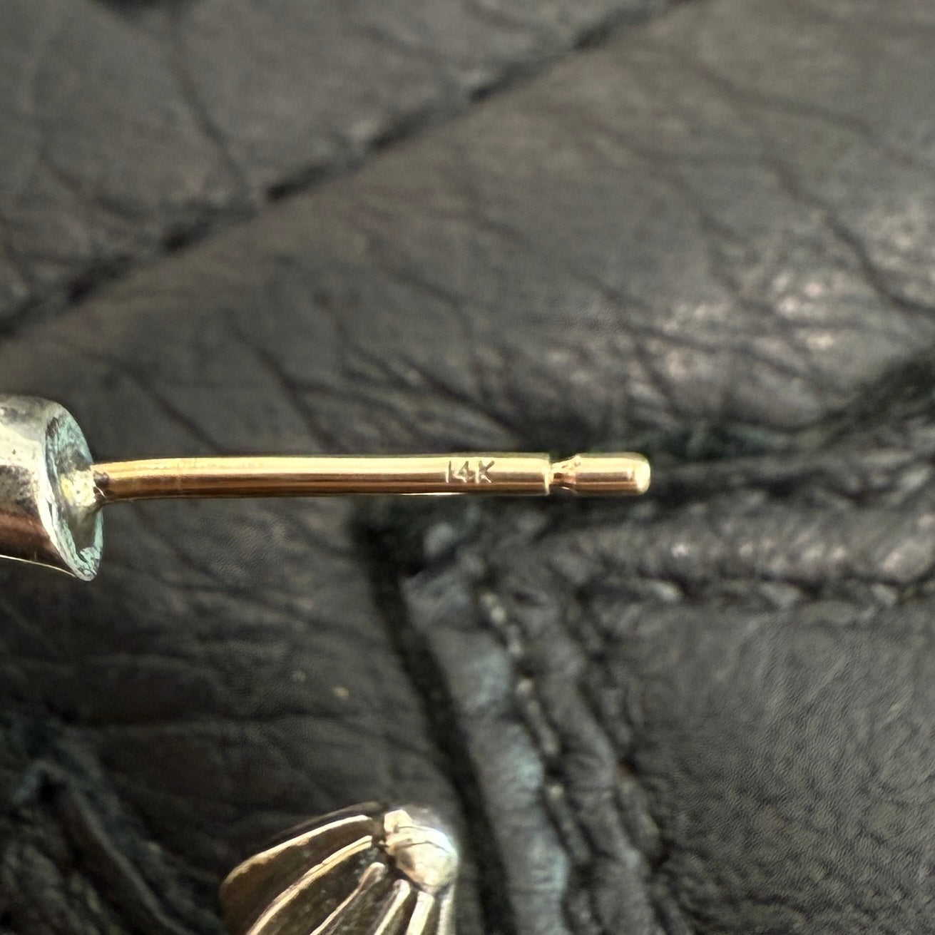 CHROME HEARTS PLAIN Hoop Earrings クロムハーツ プレーン フープ ピアス