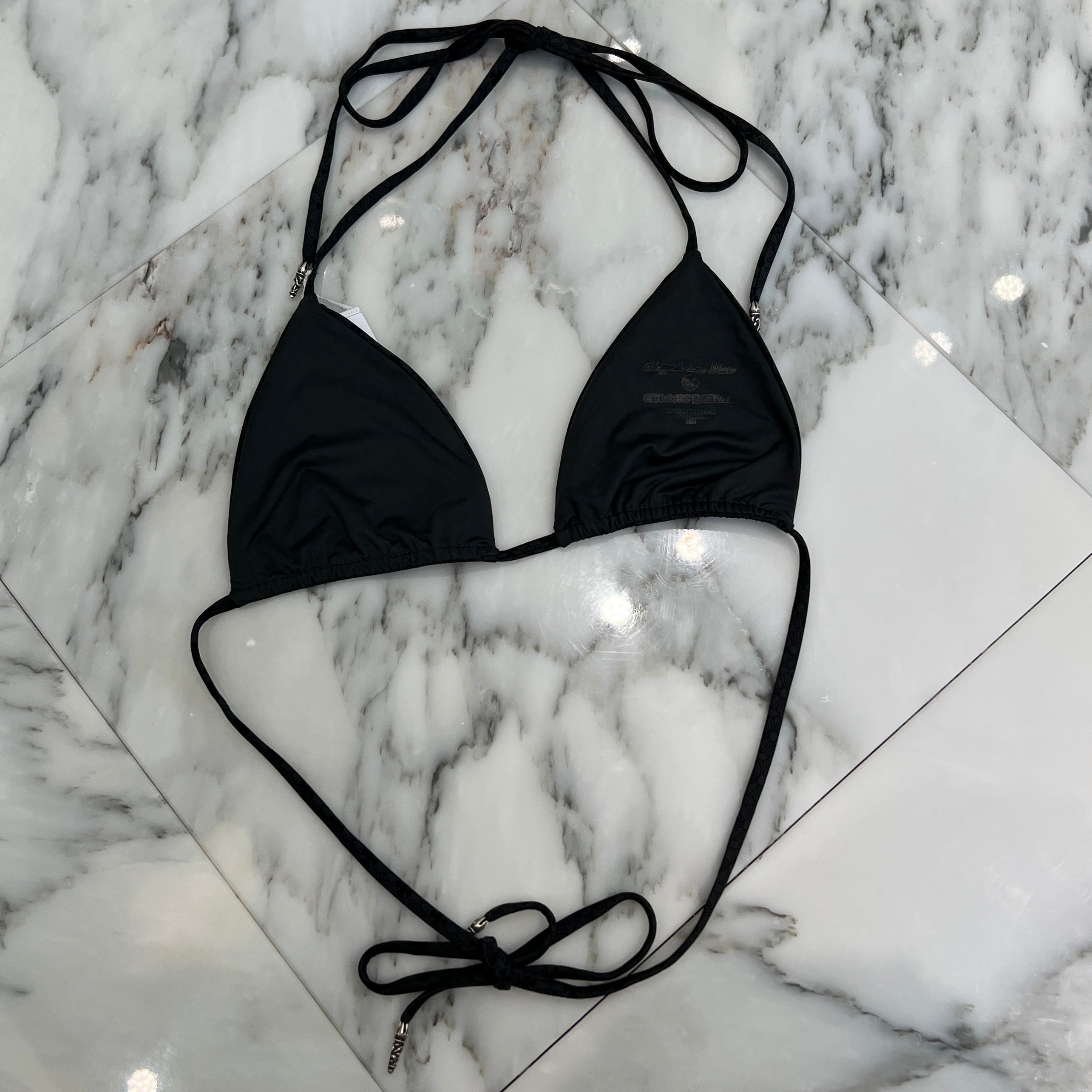 CHROME HEARTS × DIPPED IN BLUE CH Plus Butterfly Embroidery Bikini Swimwear Size S クロムハーツ × ディップドインブルー CHプラス バタフライ刺繍 ビキニ スイムウェア サイズS