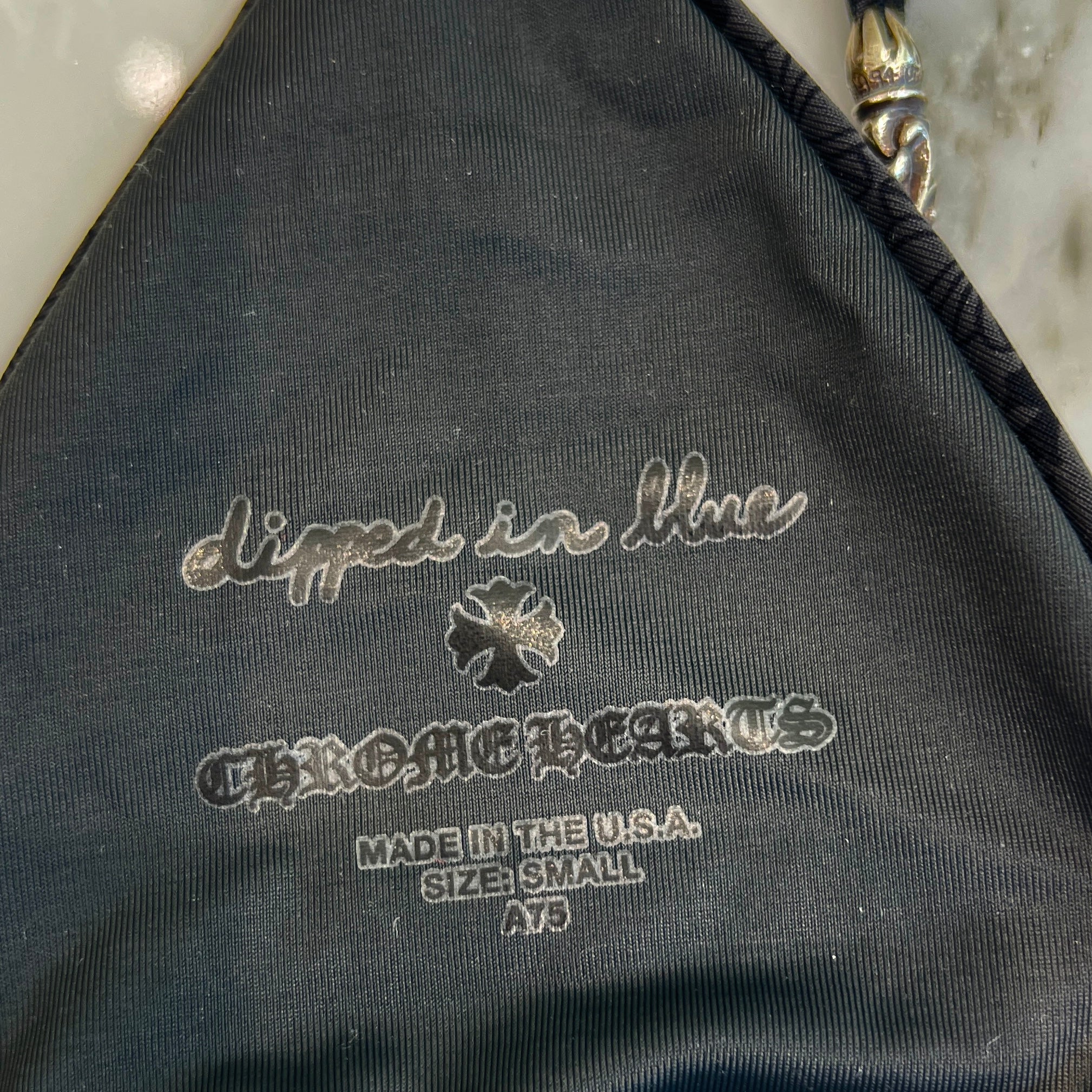 CHROME HEARTS × DIPPED IN BLUE CH Plus Butterfly Embroidery Bikini Swimwear Size S クロムハーツ × ディップドインブルー CHプラス バタフライ刺繍 ビキニ スイムウェア サイズS