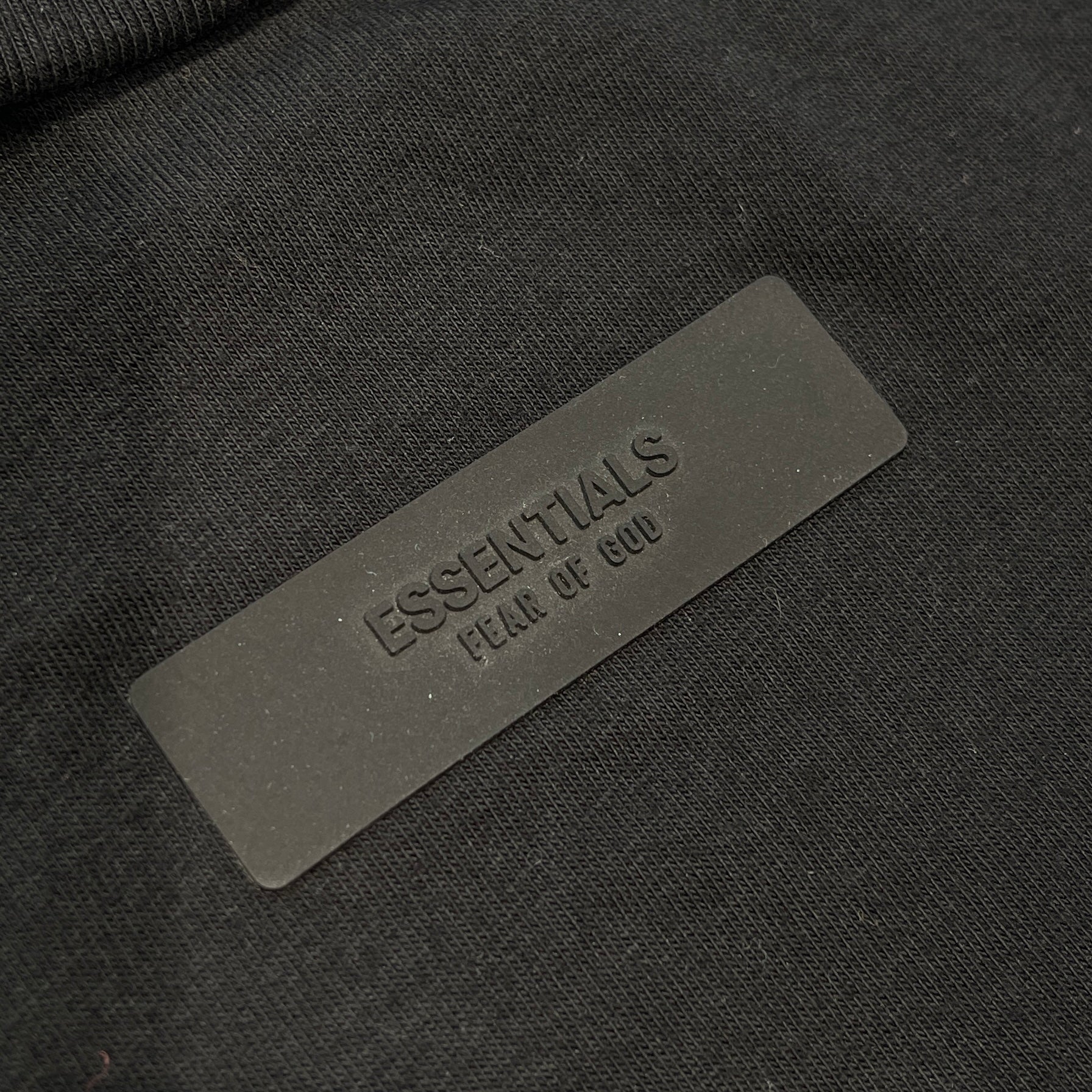 ESSENTIALS FEAR OF GOD 2024SS Rubber Tag Crewneck Tee Size M エッセンシャル フィアオブゴッド ラバータグ クルーネック Tシャツ サイズM