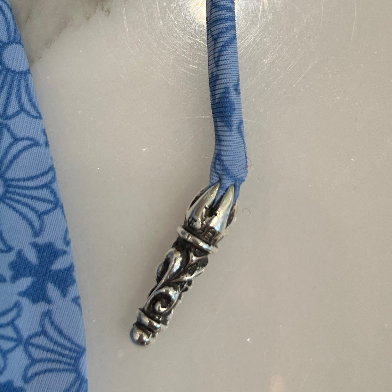 CHROME HEARTS × DIPPED IN BLUE CH Plus Butterfly Embroidery Bikini Swimwear Size S クロムハーツ × ディップドインブルー CHプラス バタフライ刺繍 ビキニ スイムウェア サイズS