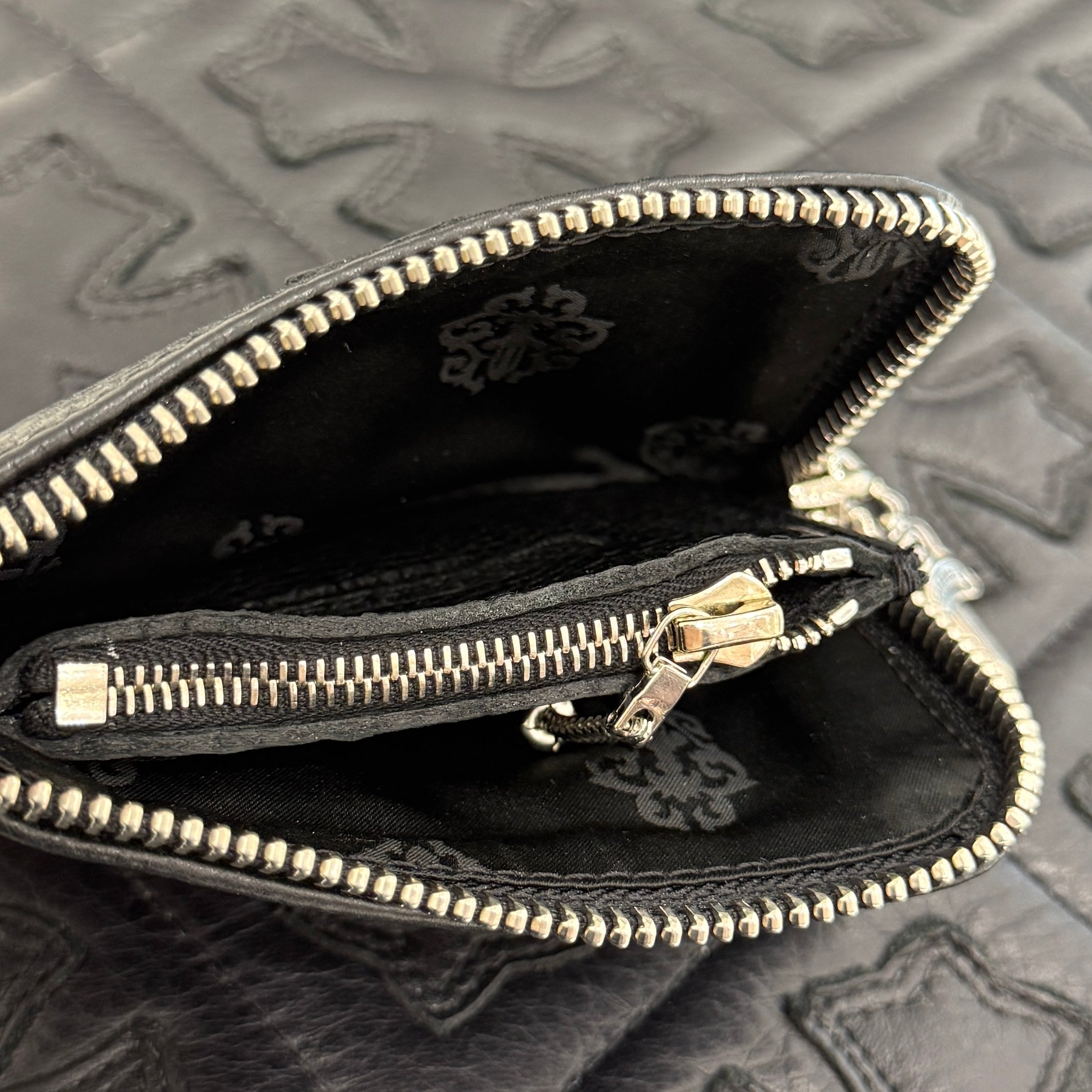 最安値CHROME HEARTS TINY ZIP タイニー ジップ ウォレット CHROME HEARTS クロムハーツ WALLET ZIP TINY タイニー ジップ