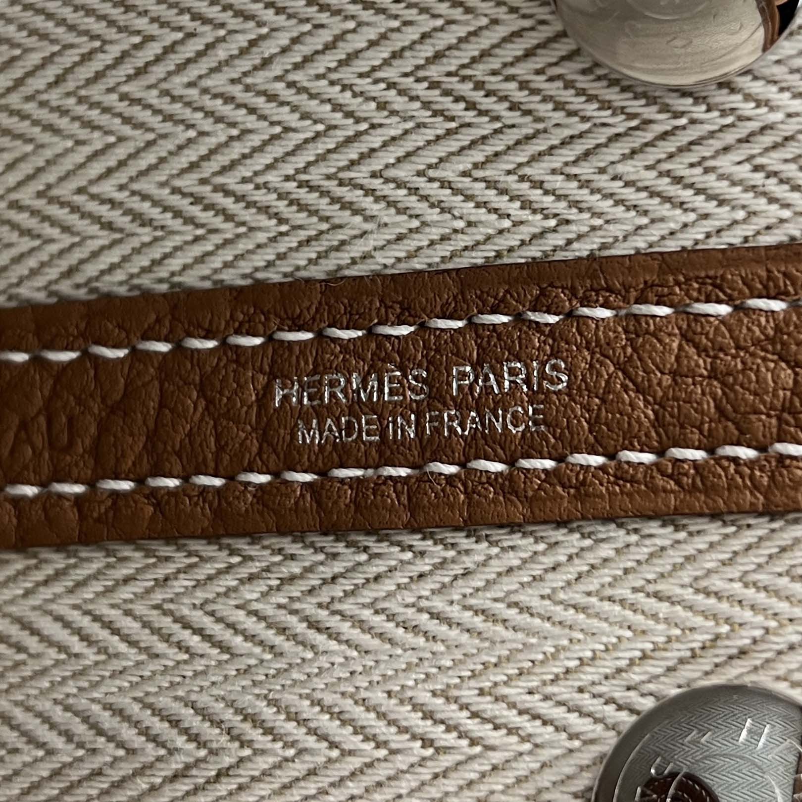 HERMES Néogarden Party TTPM "Gold" Leather Hand Bag K刻印 エルメス ネオガーデンパーティ TTPM "ゴールド" レザーハンドバッグ K刻印