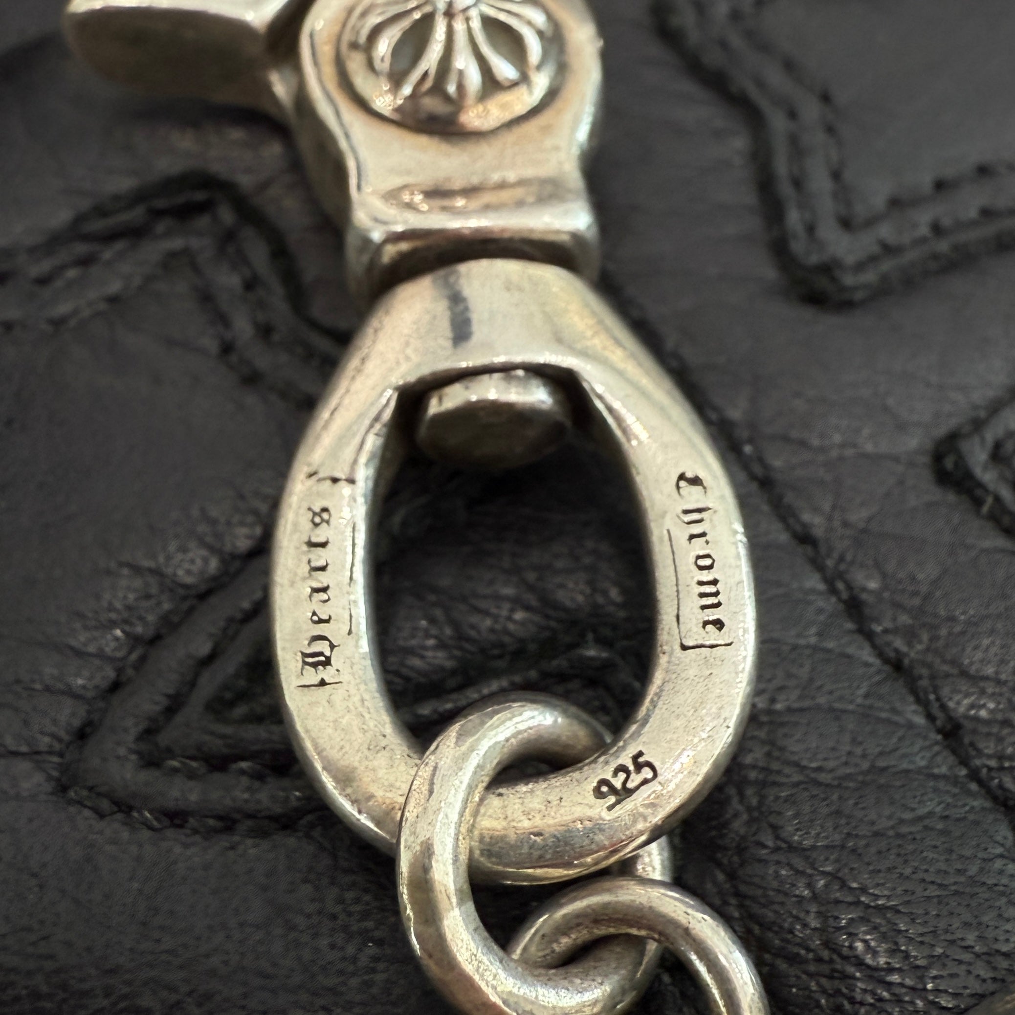 CHROME HEARTS 2 CLIP DICE Wallet Chain 11 LINKS クロムハーツ 2クリップ ダイス ウォレットチェーン 11リンク