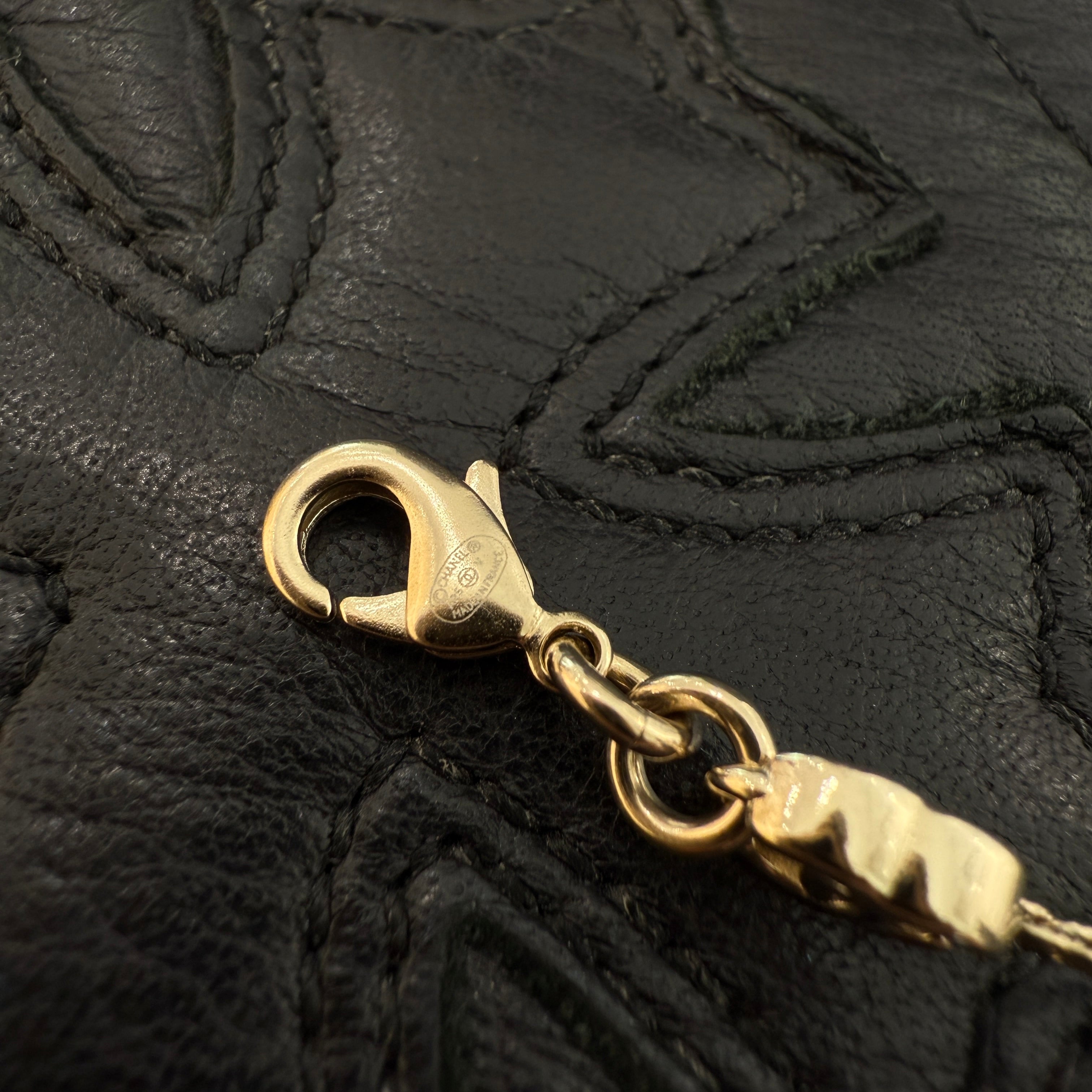 CHANEL 2024AW CC Logo Choker Chain Necklace ABE255 B18058 NZS81 Size FREE シャネル CCロゴ チョーカー チェーン ネックレス サイズFREE