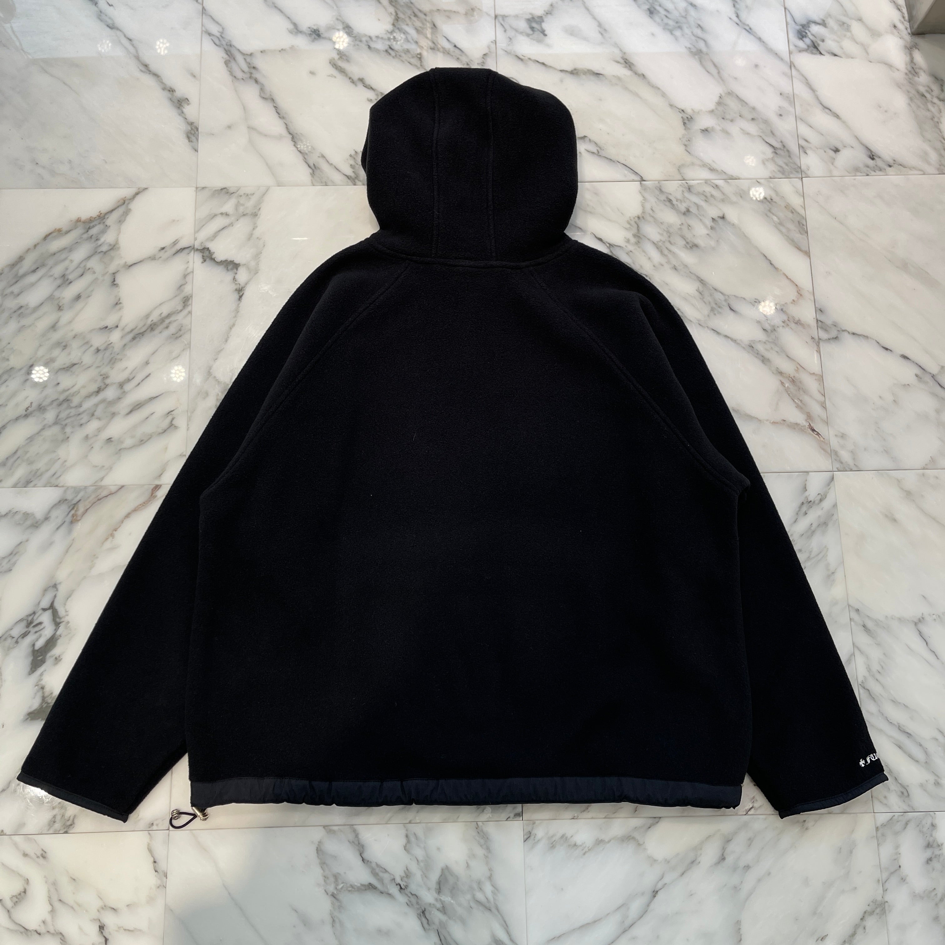 CHROME HEARTS Y NOT Horseshoe Embroidery Fleece Pullover Hoodie Size XL クロムハーツ ワイノット ホースシュー刺繍 フリース プルオーバーフーディー サイズXL