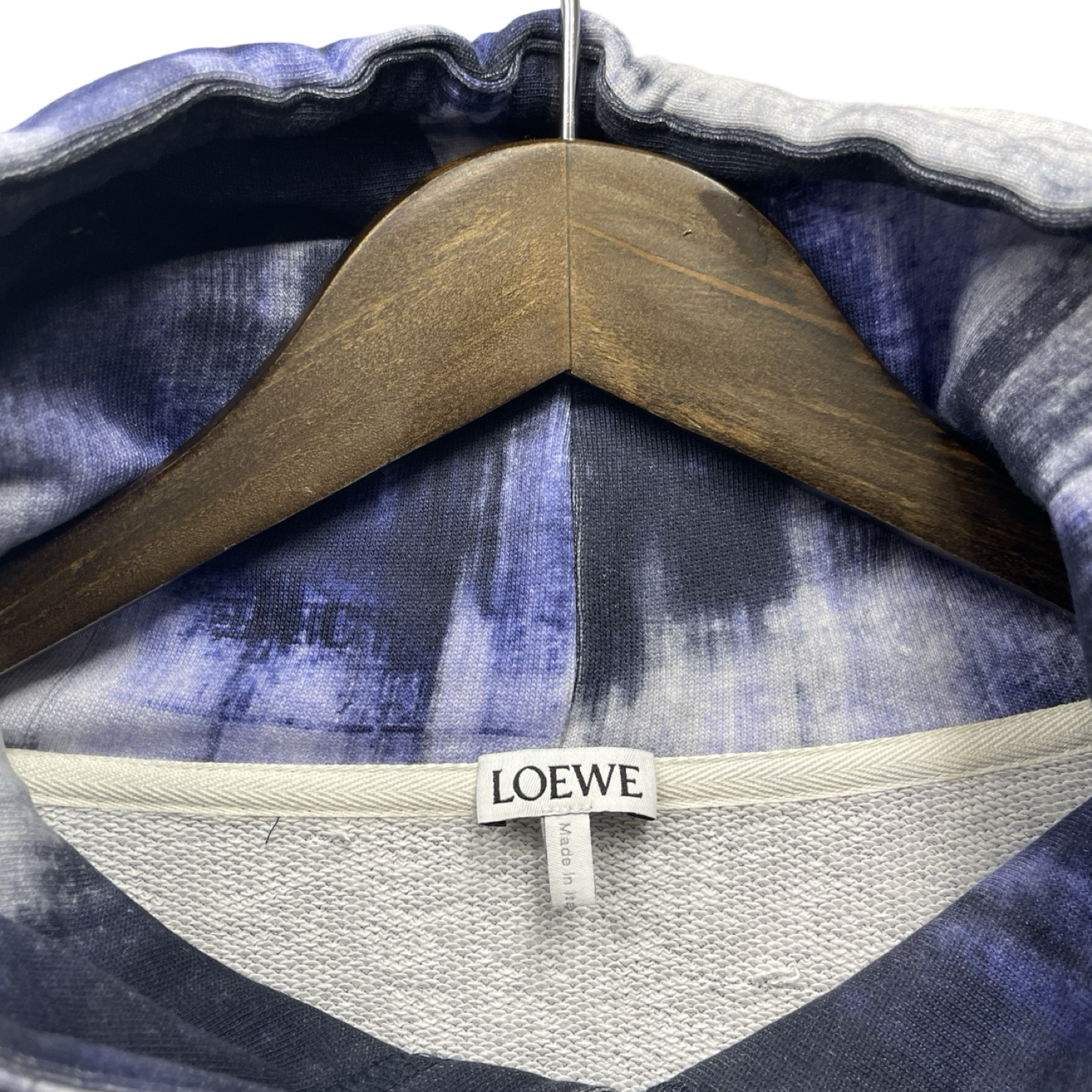LOEWE 2022AW Photocopy Anagram Hoodie H526Y25X13 Size XL