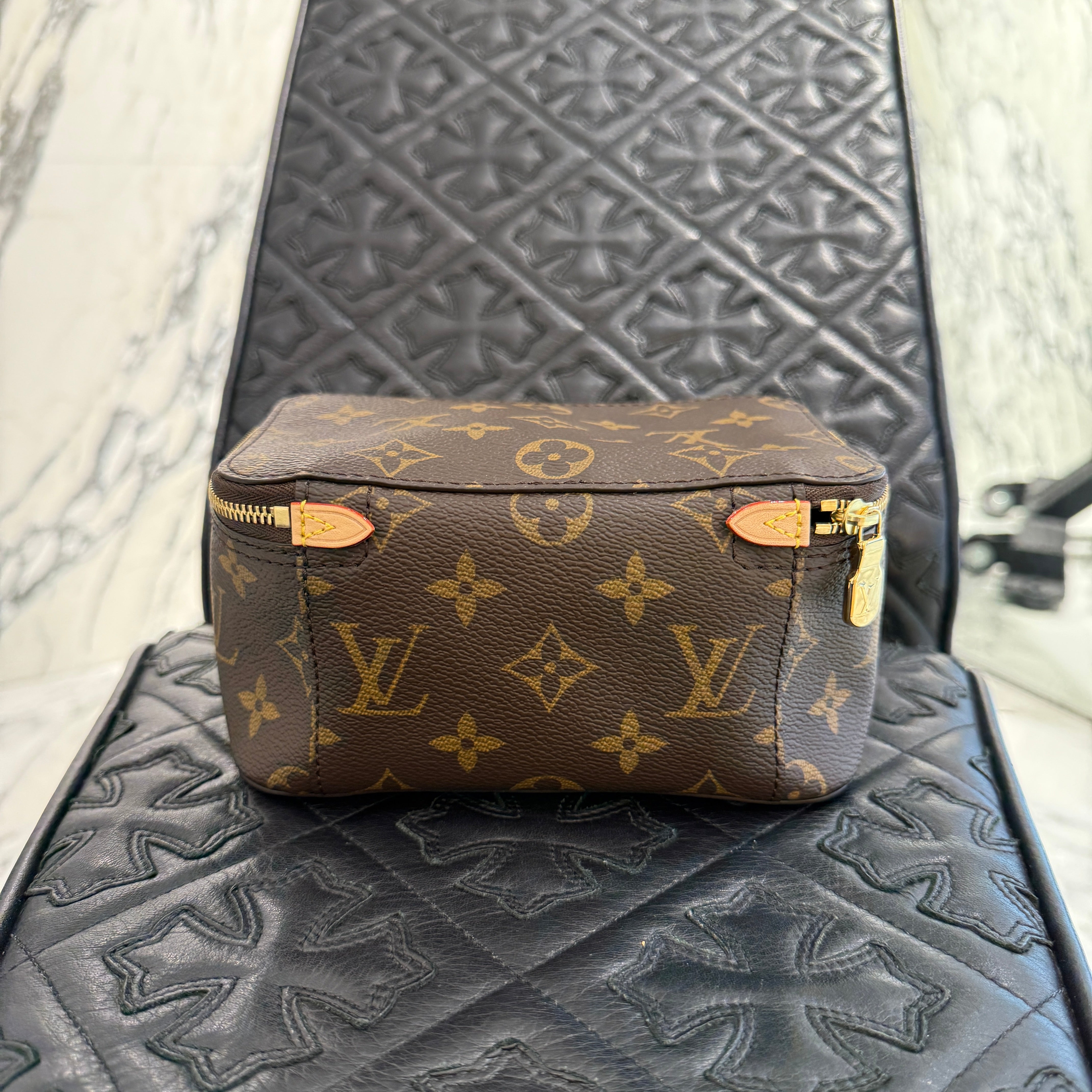 LOUIS VUITTON Monogram Packing Cube M43688 ルイヴィトン モノグラム キューブ･ドゥ･ランジュモン PM