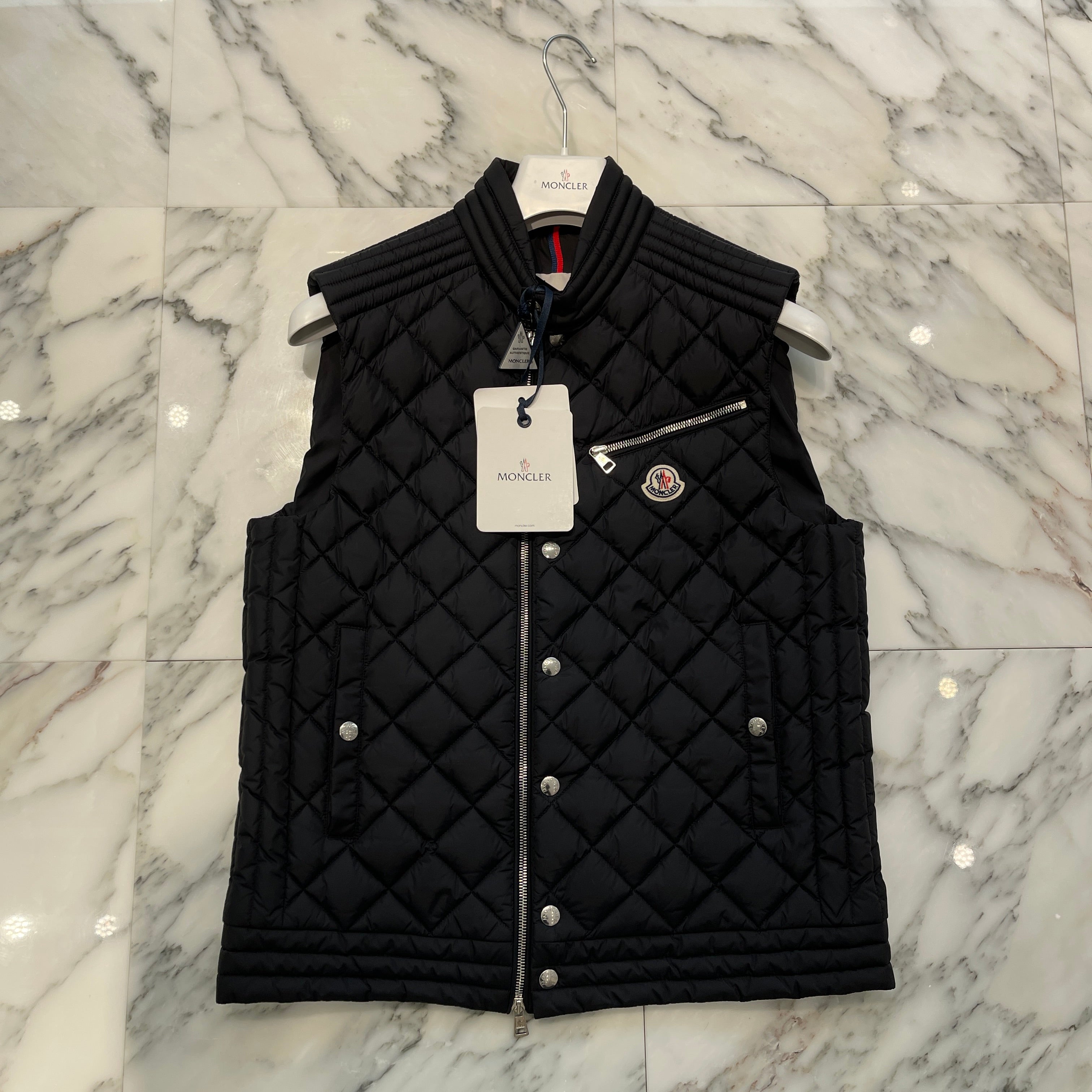 MONCLER 2021AW BROME GILET Quilting Down Vest 1A00159 68352 Size 3 モンクレール ブロームジレ キルティング ダウンベスト サイズ3