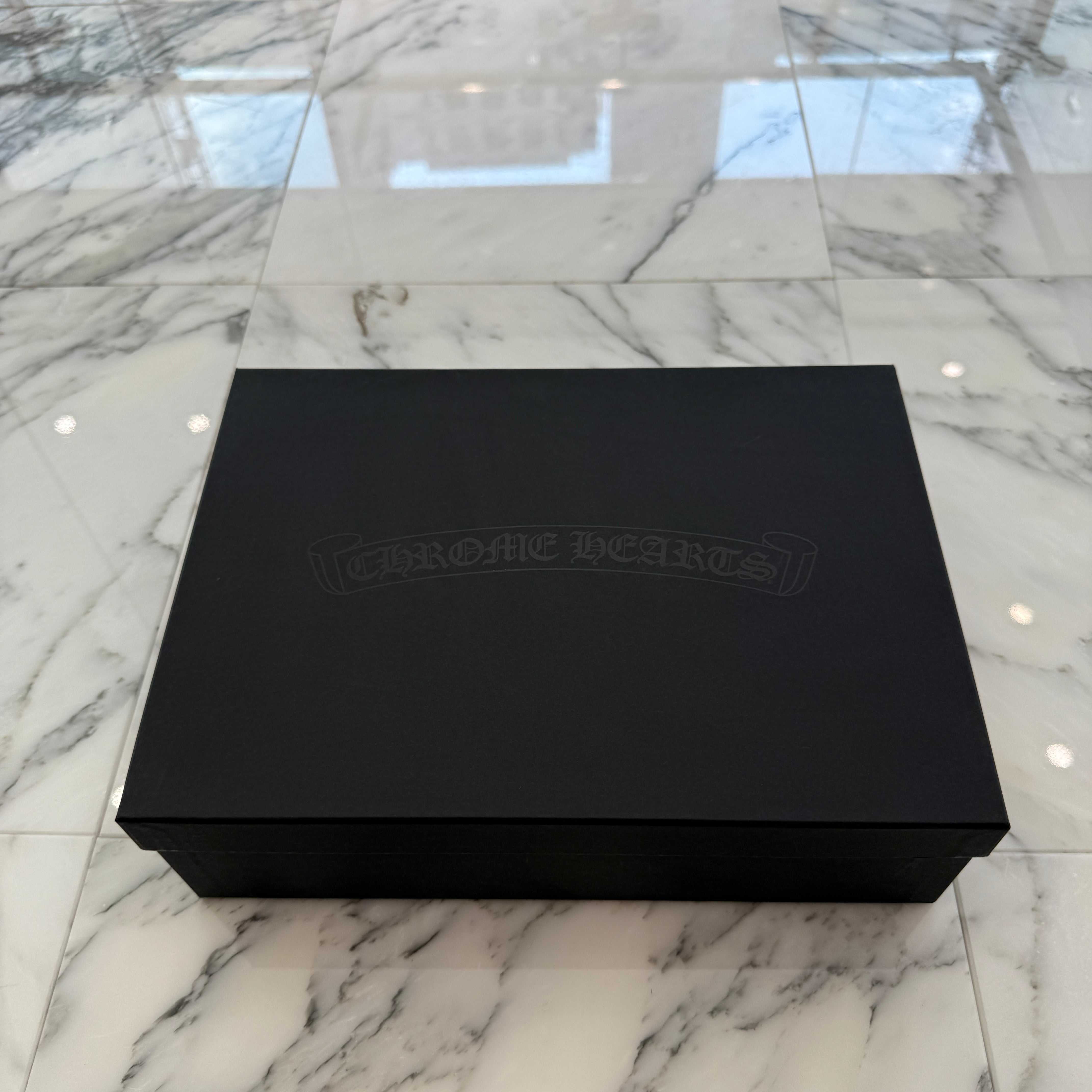 CHROME HEARTS Leather Cross Patch Sandals Size 43 クロムハーツ レザークロスパッチ サンダル サイズ43