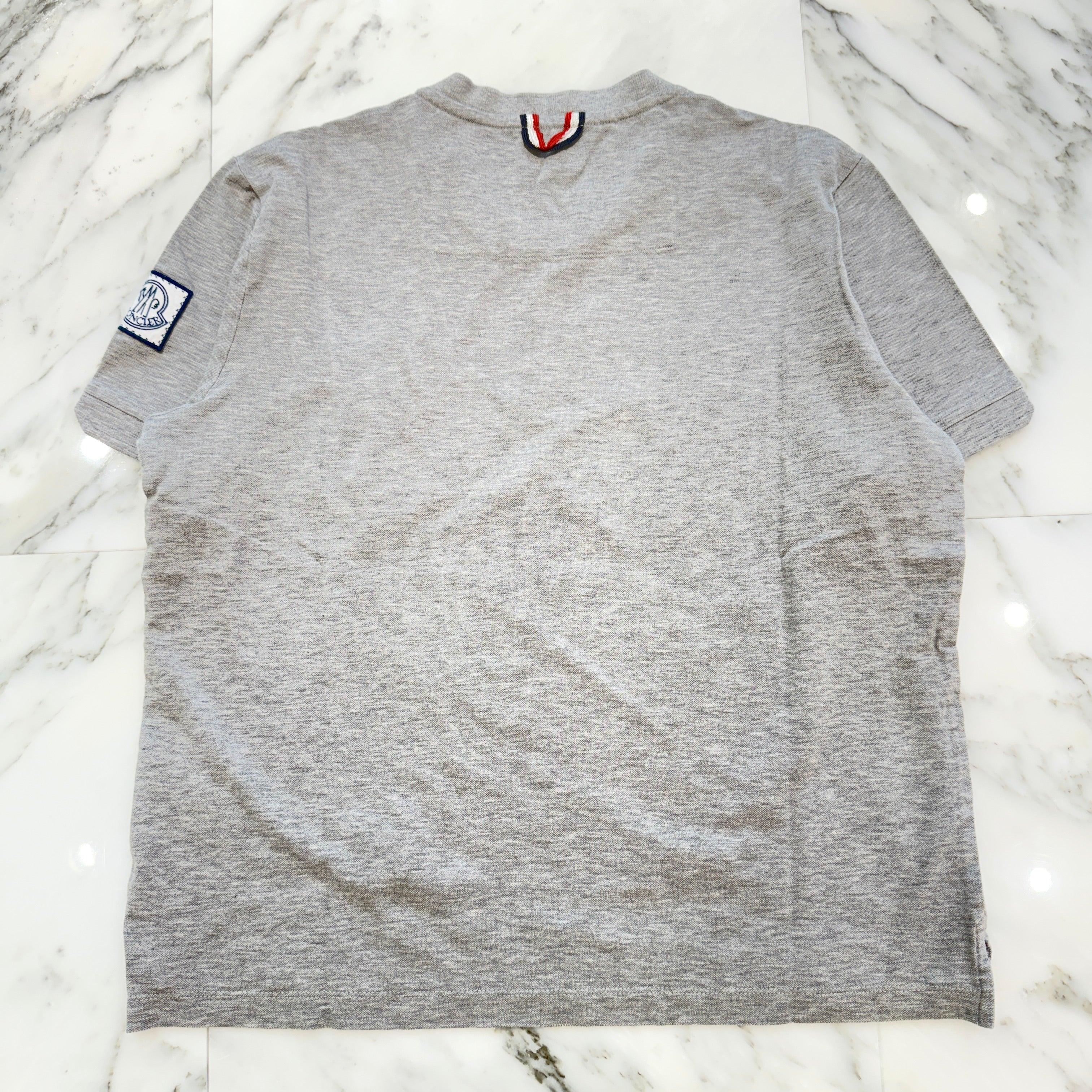 MONCLER GAMME BLEU MAGLIA T-SHIRT D13918010600 84968 Size S モンクレール ガムブルー マグリア Tシャツ サイズS