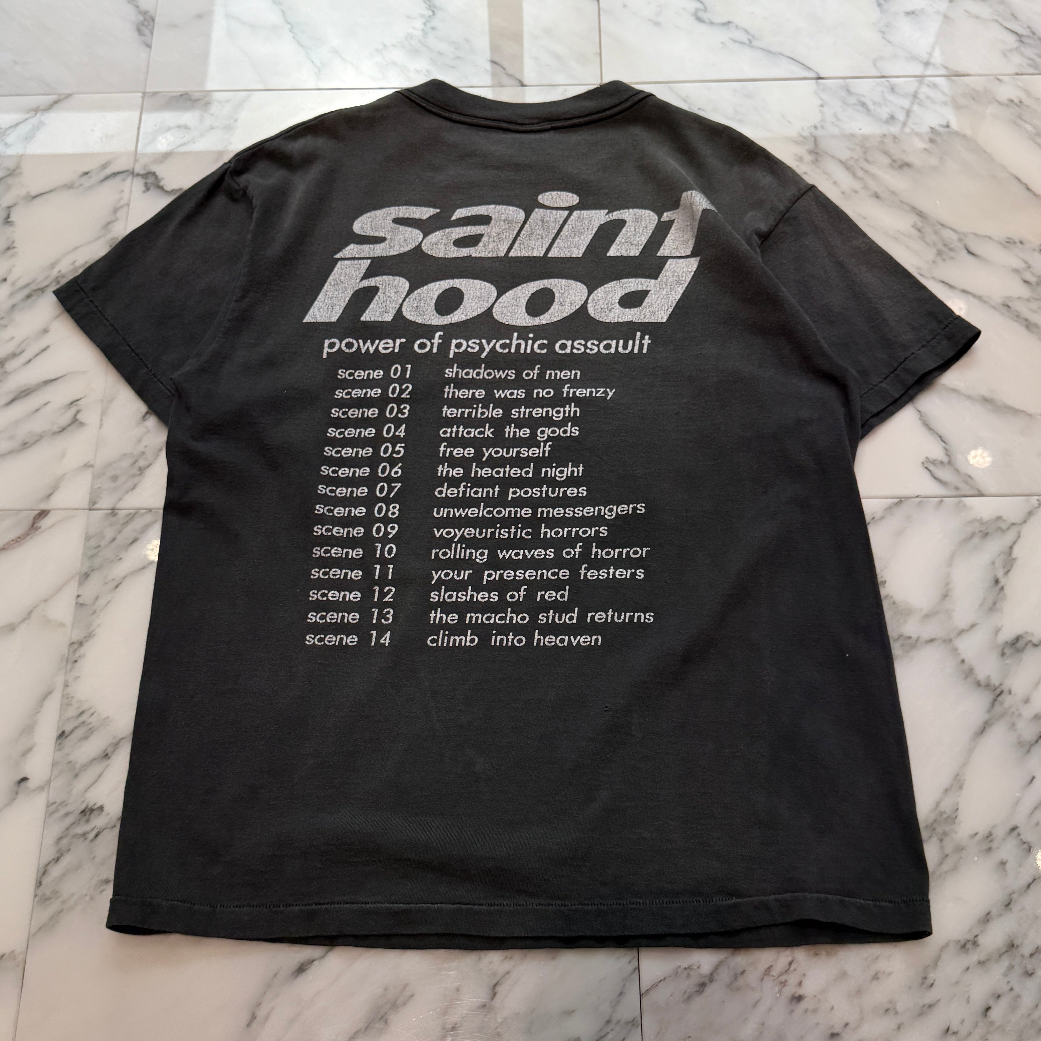 SAINT Mxxxxxx × NEIGHBORHOOD 2023SS Saint Hood Bike Print Tee SM-S23-0000-114 Size S セントマイケル×ネイバーフッド セントフッド バイクプリント Tシャツ サイズS