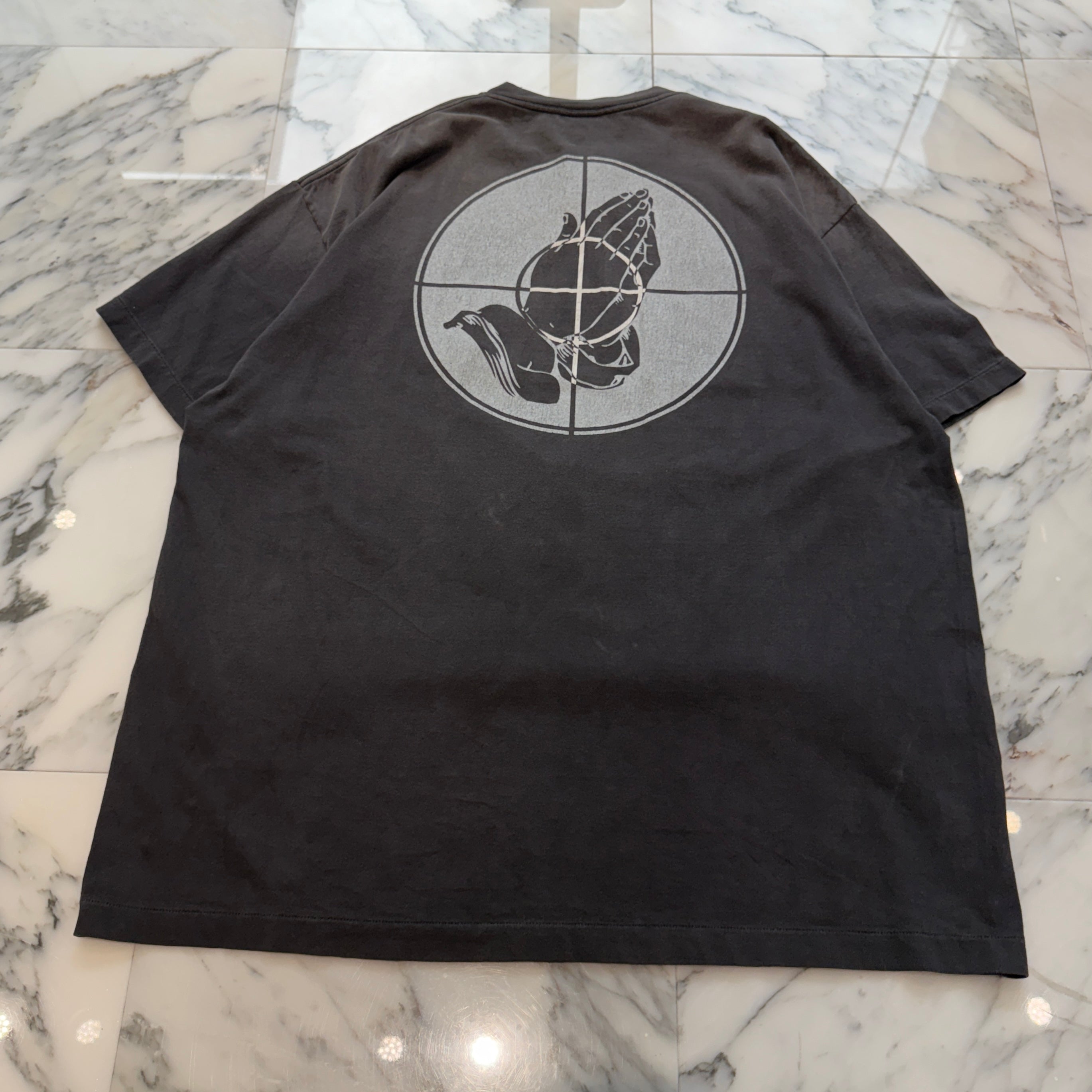 SAINT Mxxxxxx × FEAR OF GOD 2025SS SNT OF GOD Vintage Processing Tee SM-HR8-0000-C01 Size ONESIZE セントマイケル×フィアオブゴッド セントオブゴッド ヴィンテージ加工 Tシャツ サイズONESIZE