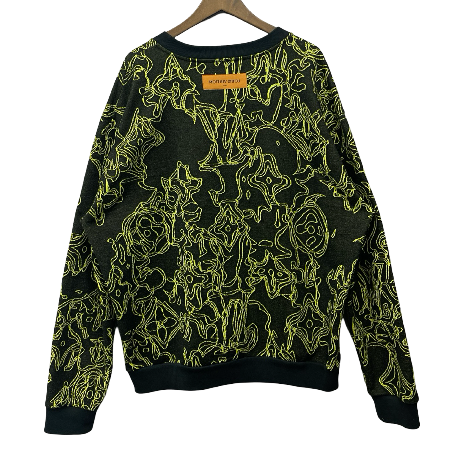 LOUIS VUITTON 2023AW Monogram Cotton Crew Neck 1ABJ91 Size XXL