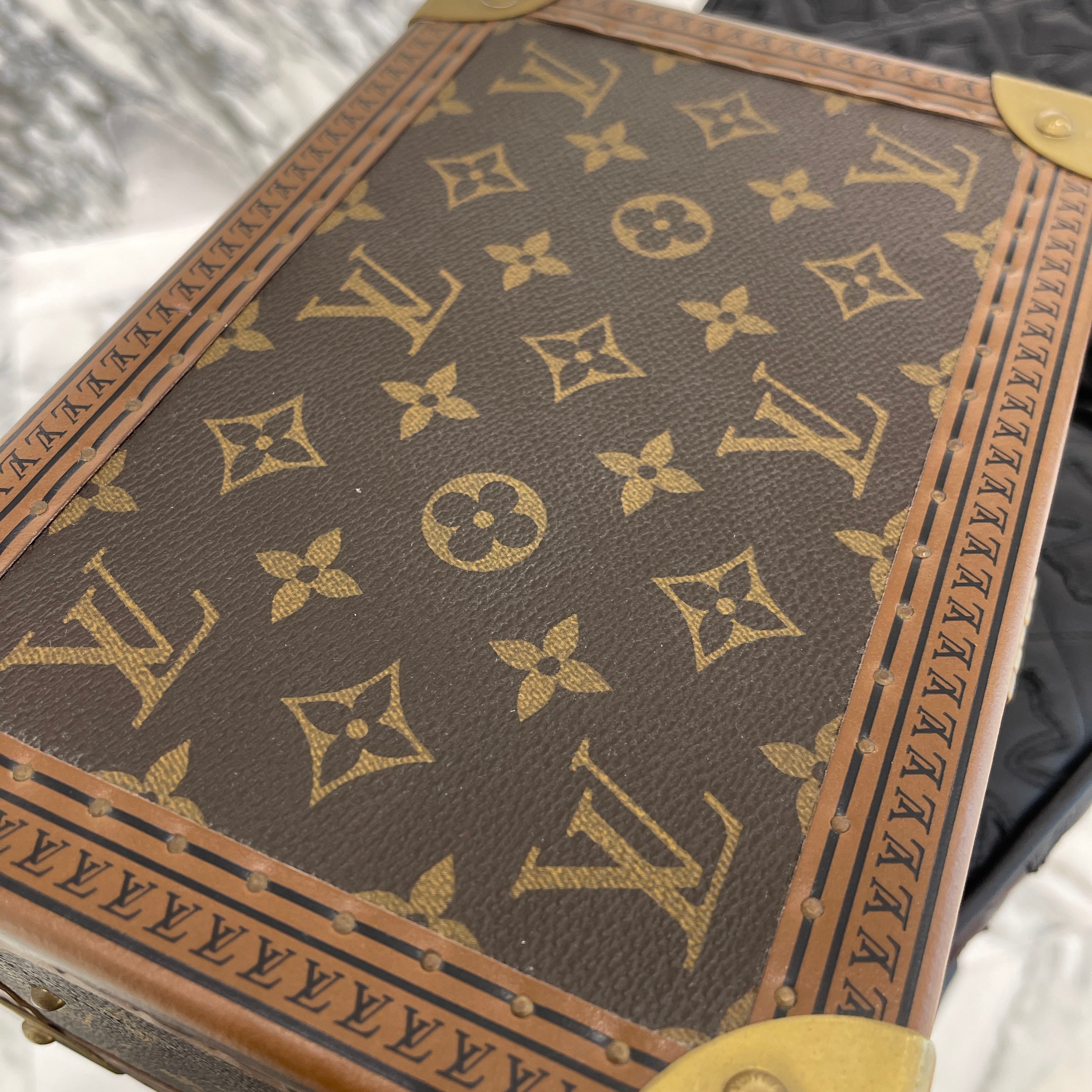 LOUIS VUITTON 2020AW Coffret Tresor 24 Jewellery Box M10139 ルイヴィトン モノグラム コフレ・トレゾール 24 クレーム ジュエリーボックス