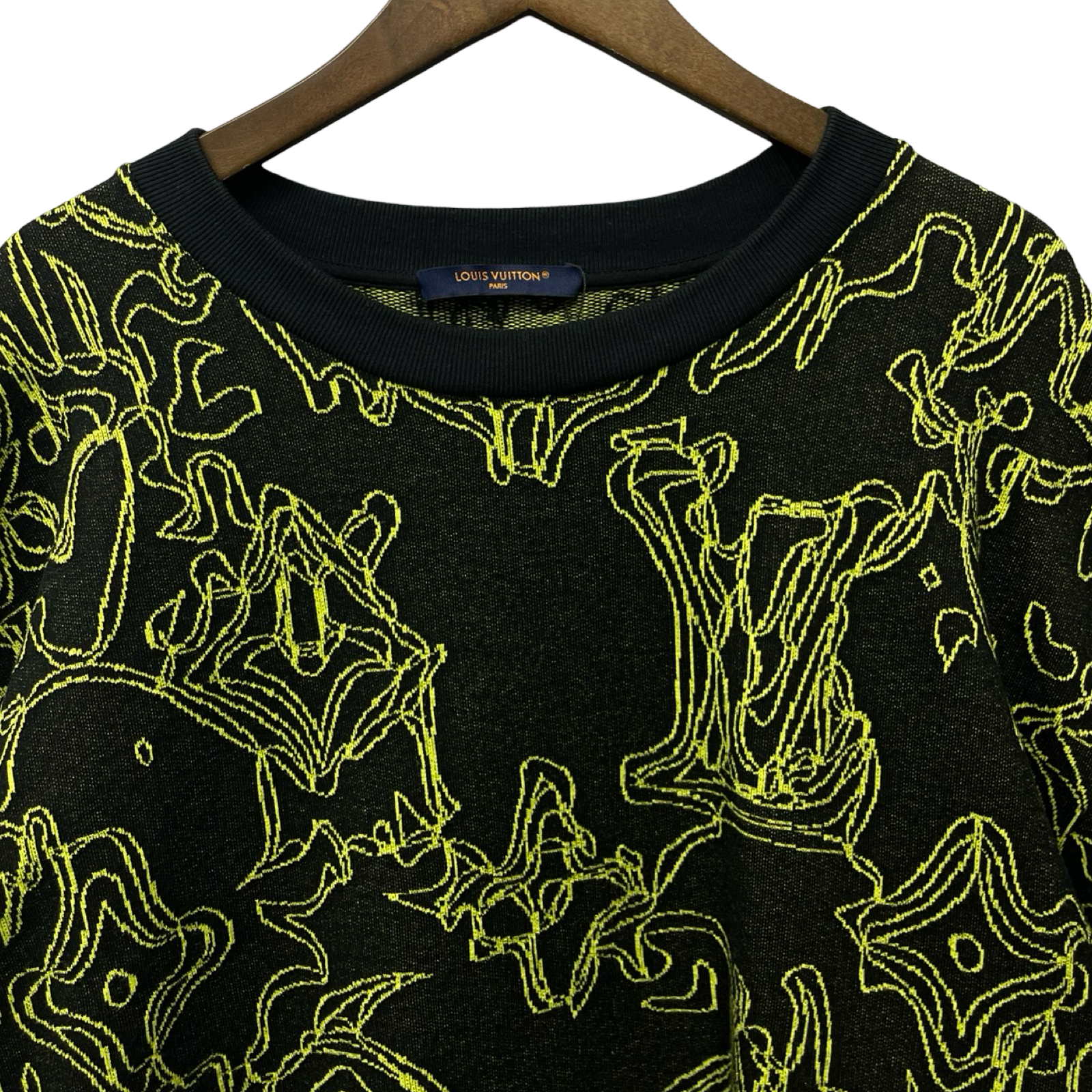 LOUIS VUITTON 2023AW Monogram Cotton Crew Neck 1ABJ91 Size XXL