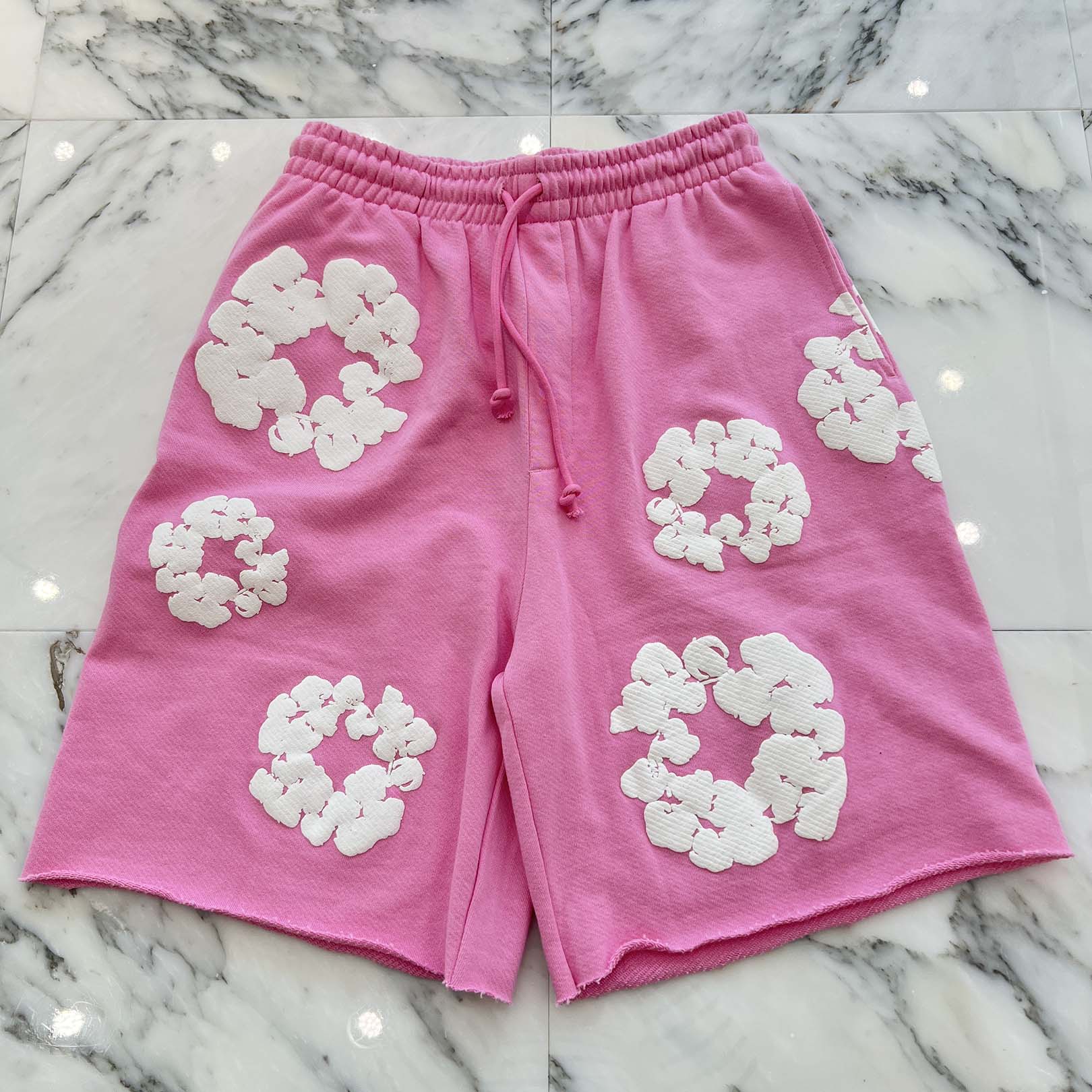 DENIM TEARS Cotton Wreath Sweat Shorts Size S デニムティアーズ