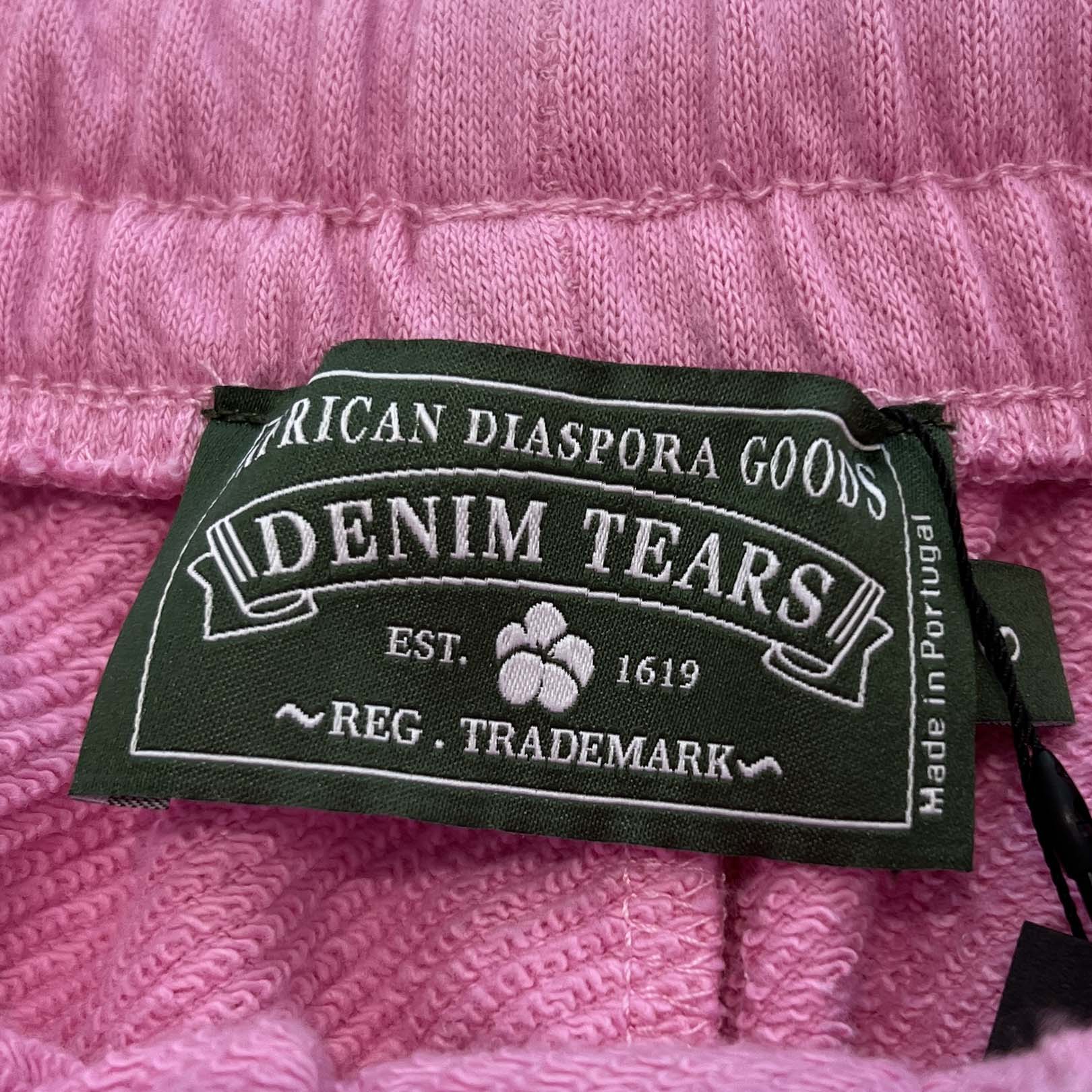 DENIM TEARS Cotton Wreath Sweat Shorts Size S デニムティアーズ