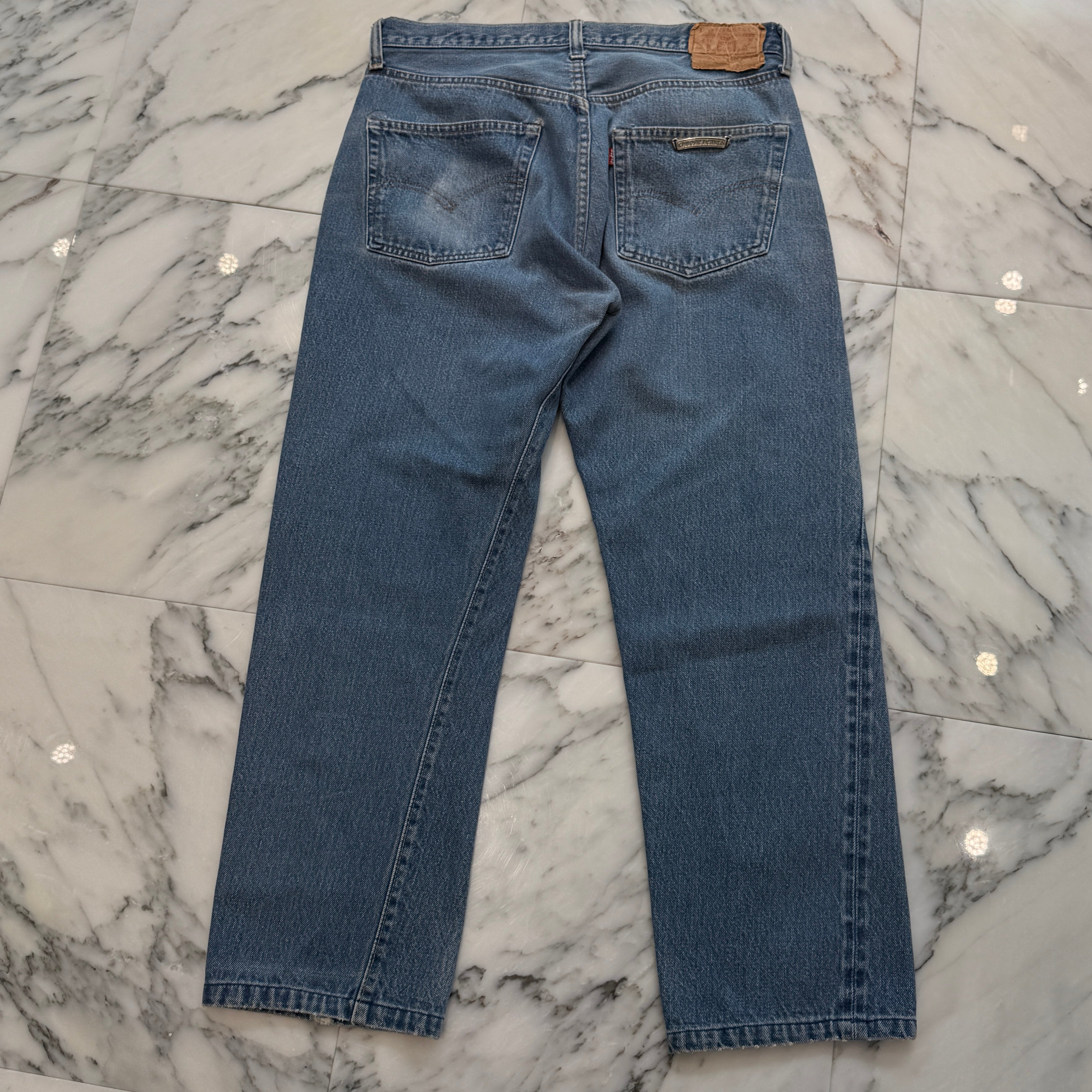 CHROME HEARTS × Levi's 501 VNTG Cross Ball Button Denim Pants Size 32 クロムハーツ × リーバイス 501 ヴィンテージ クロスボールボタン デニムパンツ サイズ32