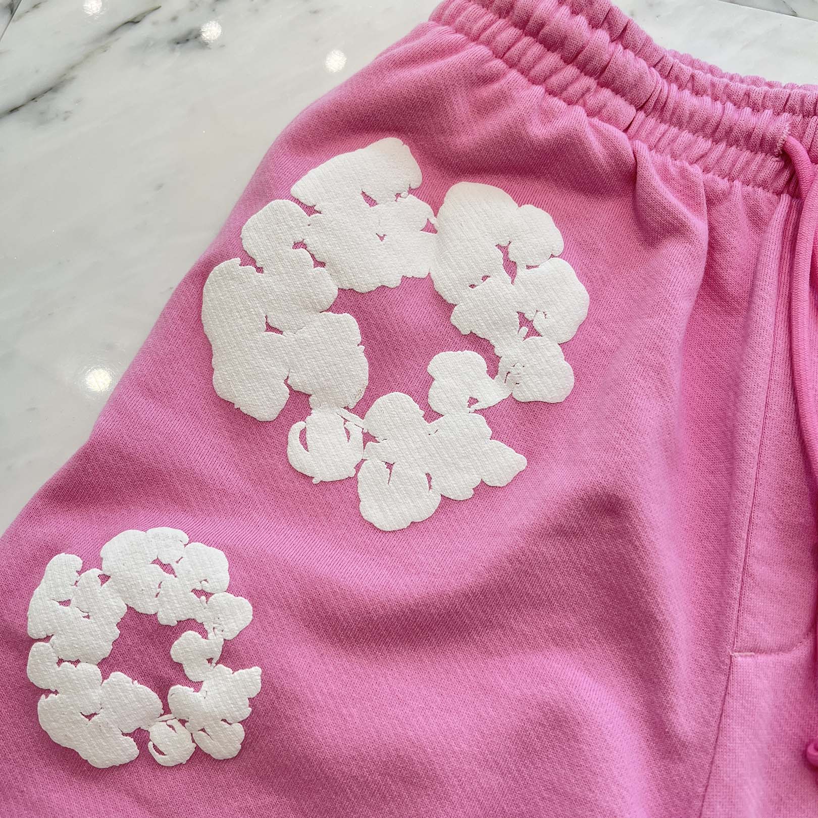 DENIM TEARS Cotton Wreath Sweat Shorts Size S デニムティアーズ