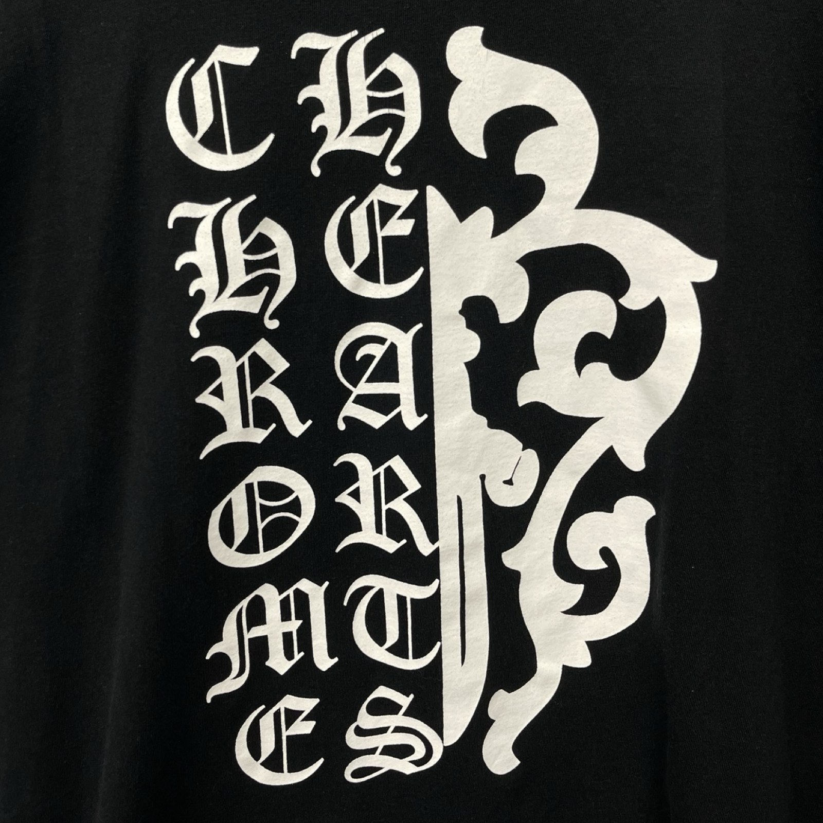 CHROME HEARTS Back Vine Dagger Print Long Sleeve Tee Size XL