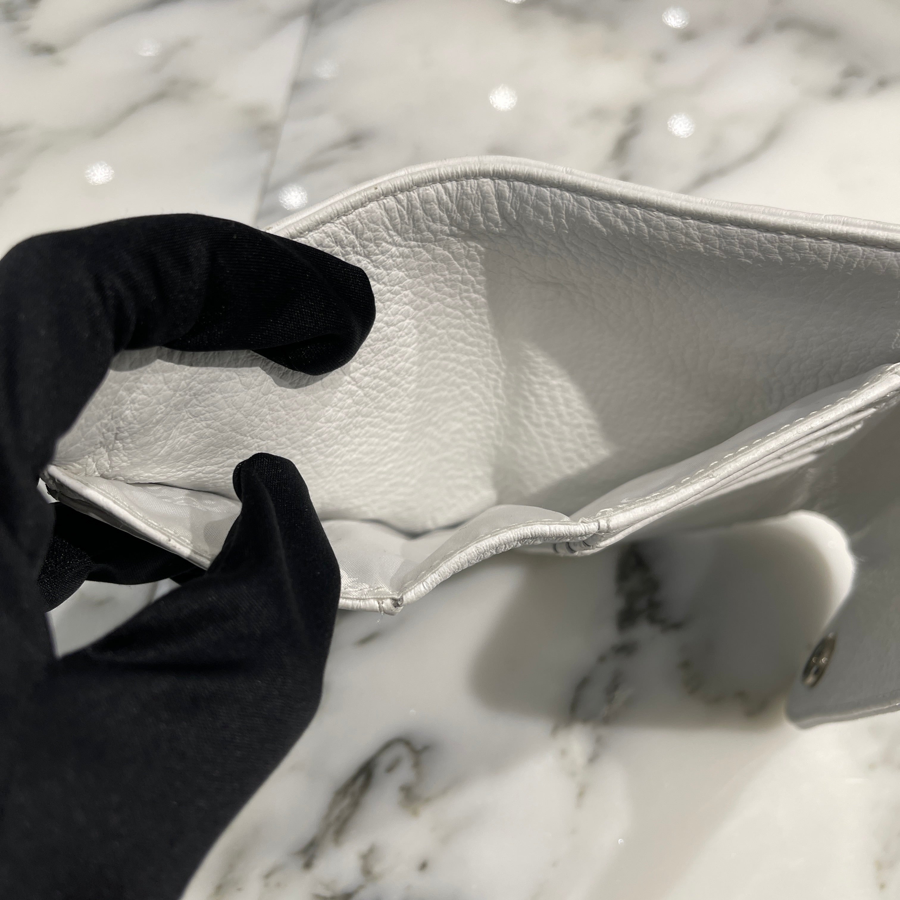 CHROME HEARTS Wave Mini Cross Ball Wallet クロムハーツ ウェイブミニ クロスボール ウォレット