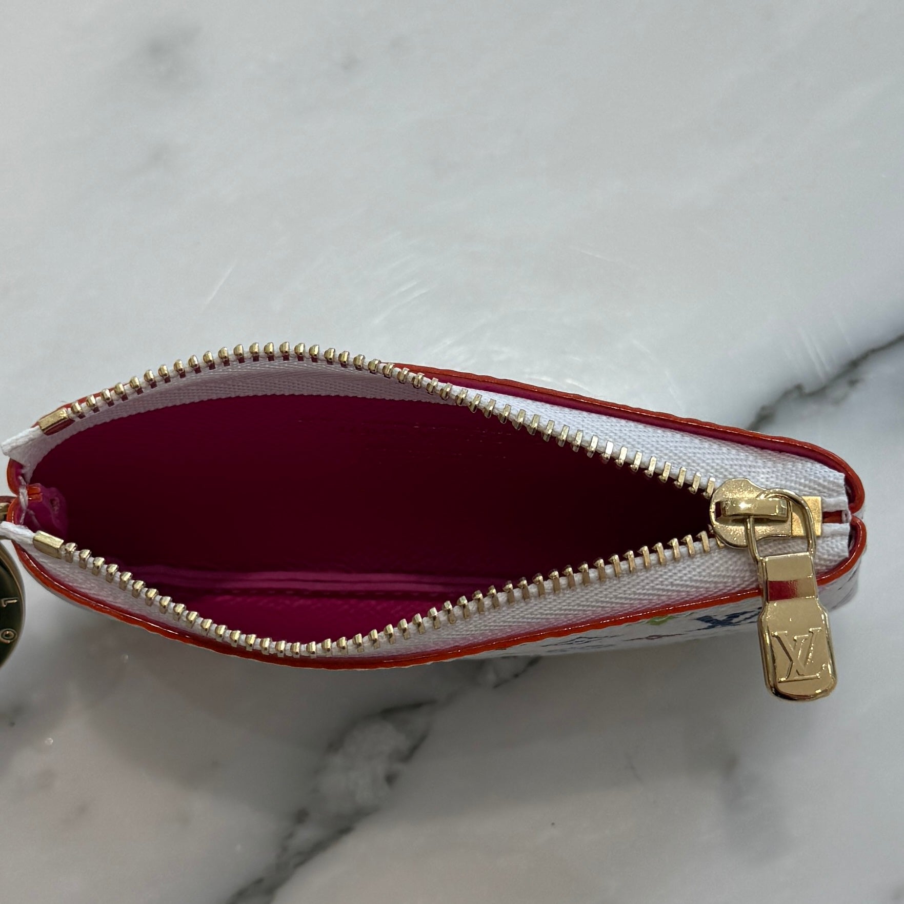 LOUIS VUITTON × Takashi Murakami 2025SS Multicolor Monogram Phone Pouch M14099 ルイヴィトン×村上隆 マルチカラー モノグラム フォンポーチ