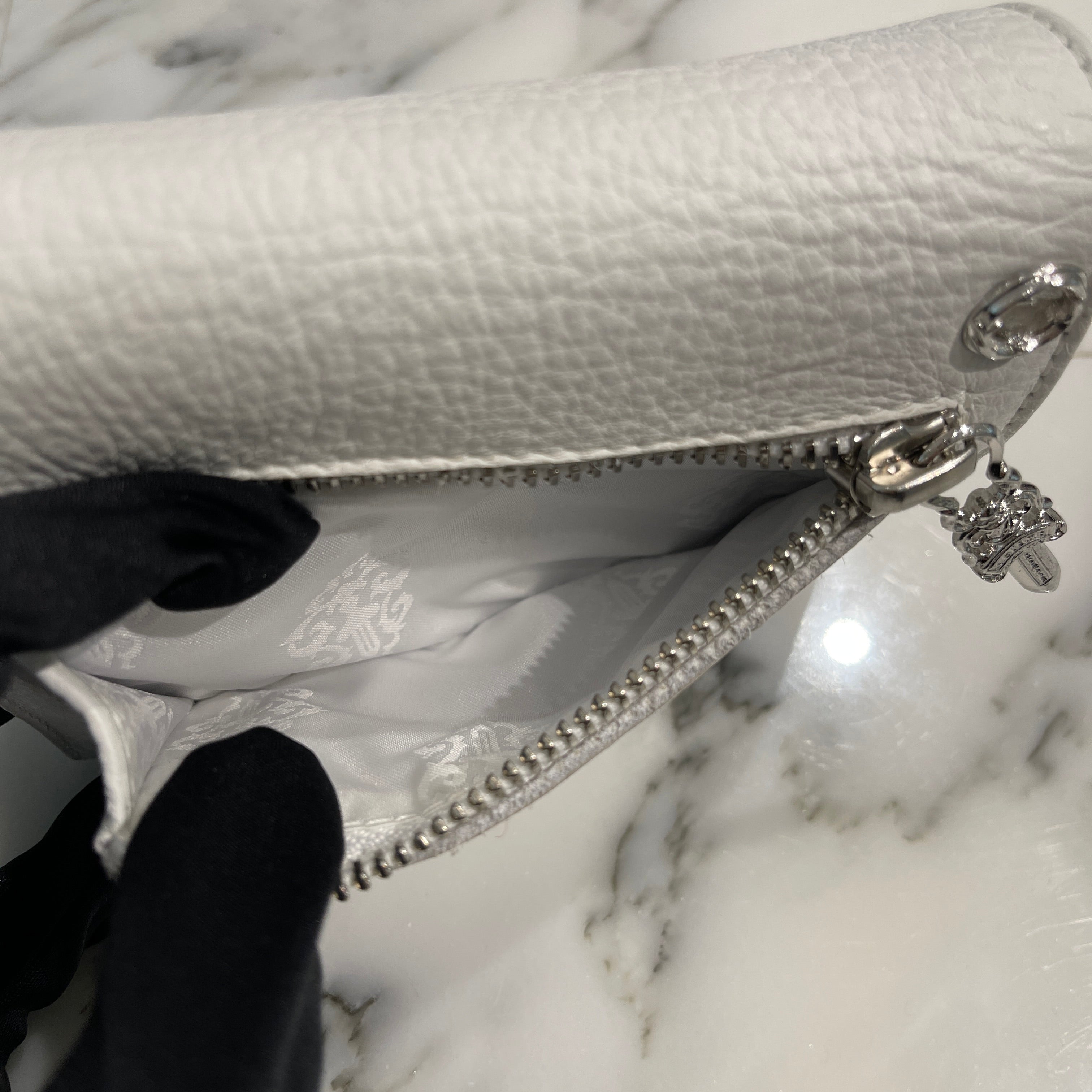 CHROME HEARTS Wave Mini Cross Ball Wallet クロムハーツ ウェイブミニ クロスボール ウォレット