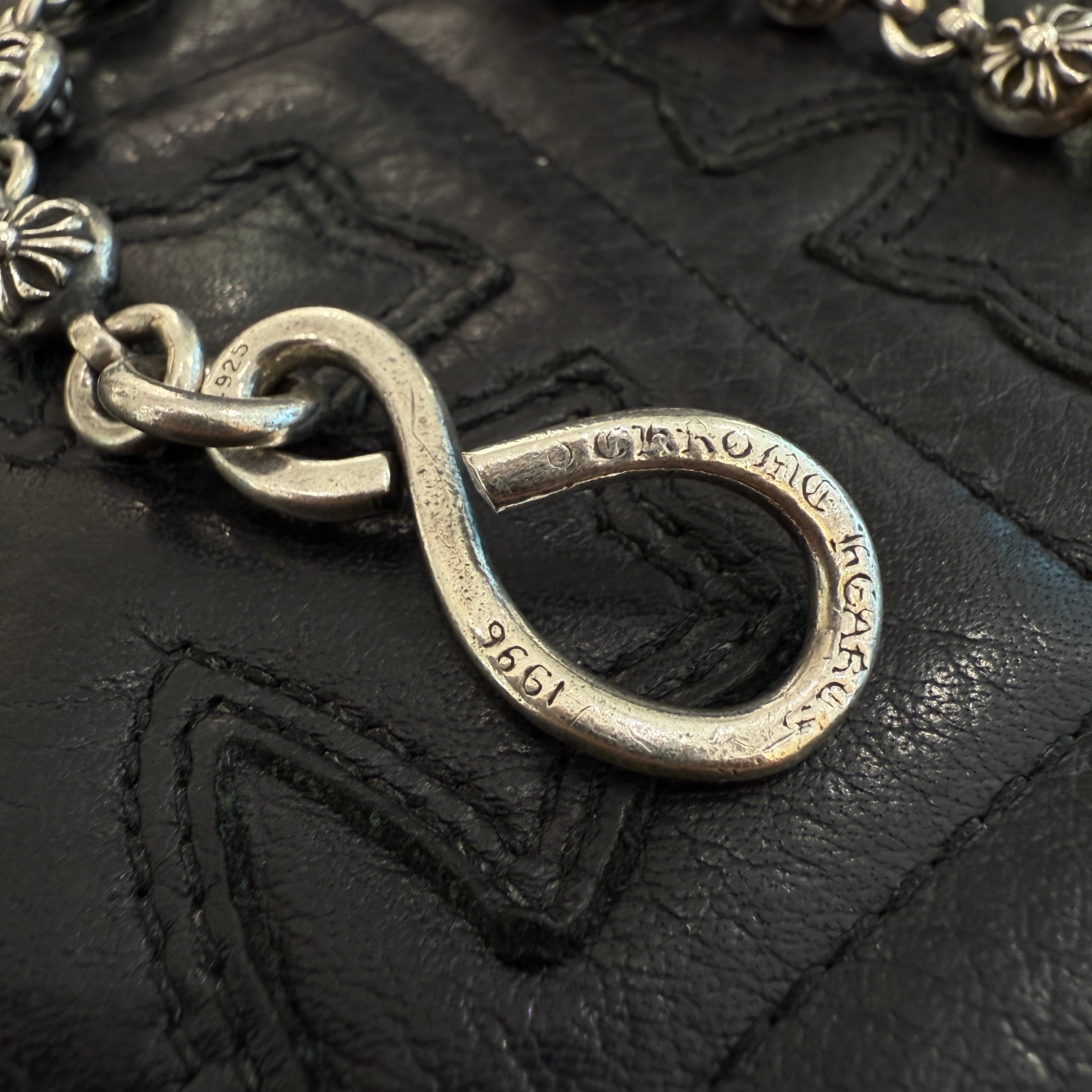 CHROME HEARTS 1 CLIP Cross Ball Wallet Chain クロムハーツ 1クリップ クロスボール ウォレットチェーン