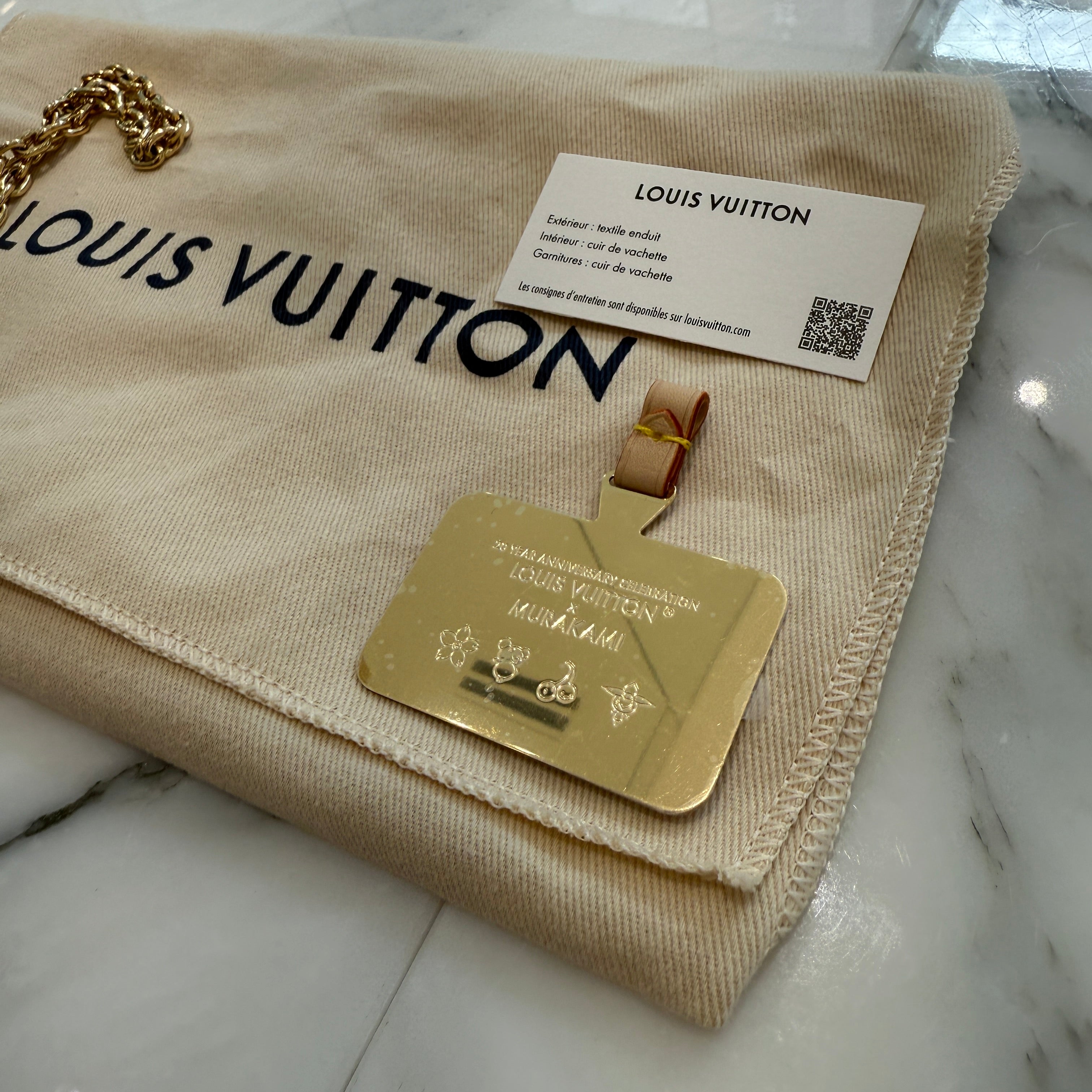 LOUIS VUITTON × Takashi Murakami 2025SS Multicolor Monogram Phone Pouch M14099 ルイヴィトン×村上隆 マルチカラー モノグラム フォンポーチ