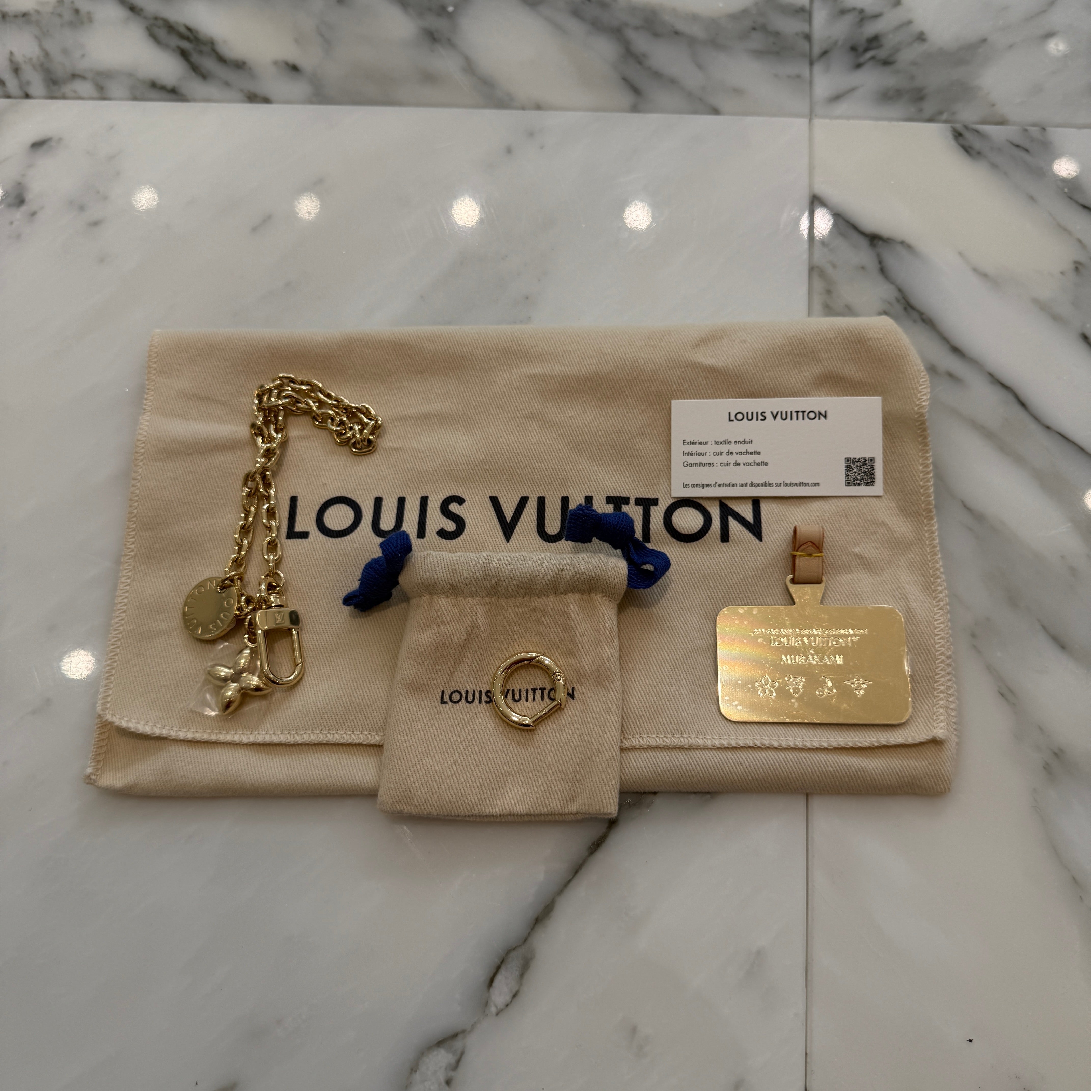 LOUIS VUITTON × Takashi Murakami 2025SS Multicolor Monogram Phone Pouch M14099 ルイヴィトン×村上隆 マルチカラー モノグラム フォンポーチ