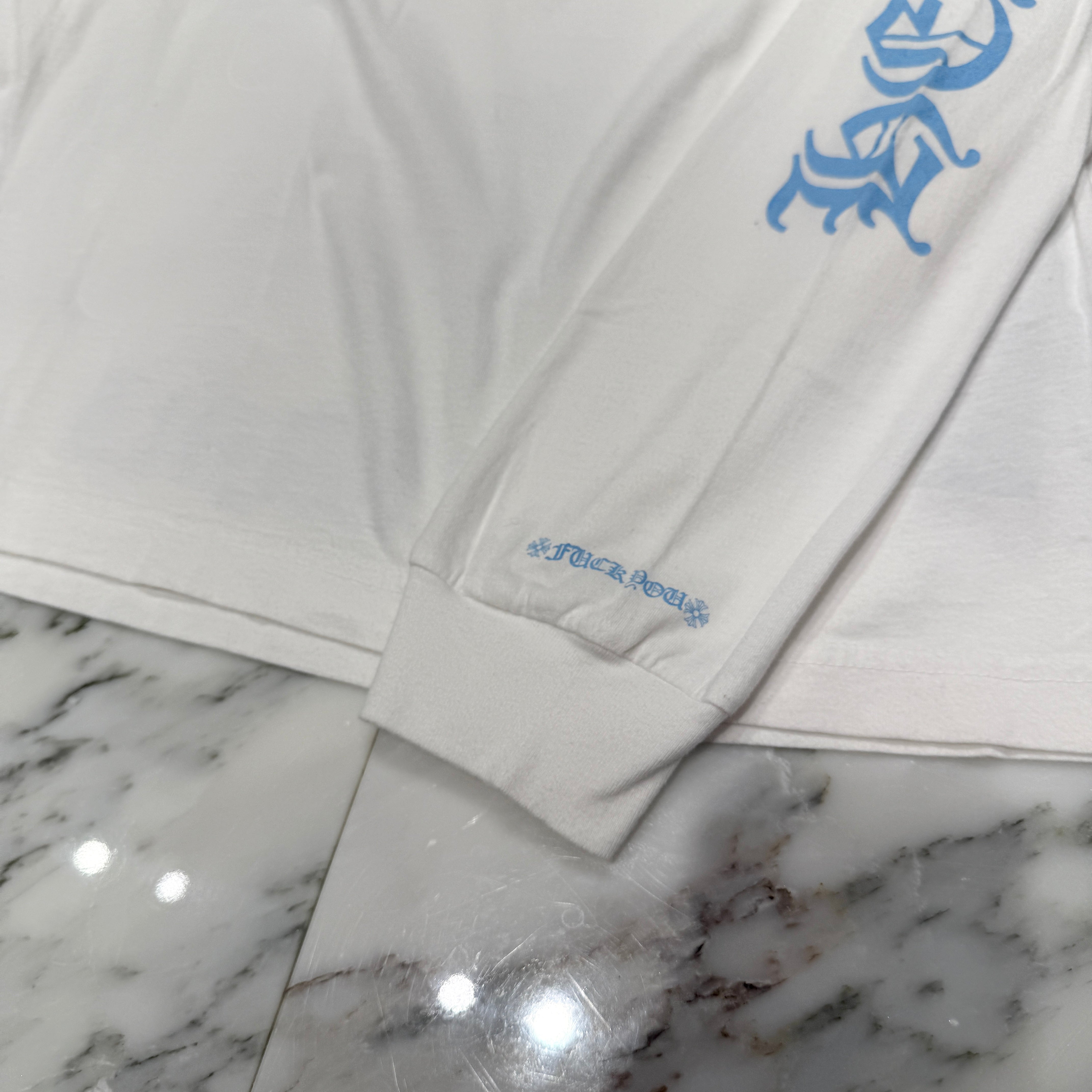 CHROME HEARTS MIAMI Limited Neck Logo Long Sleeve Tee Size L クロムハーツ マイアミ限定 ネックロゴ ロングスリーブTシャツ サイズL