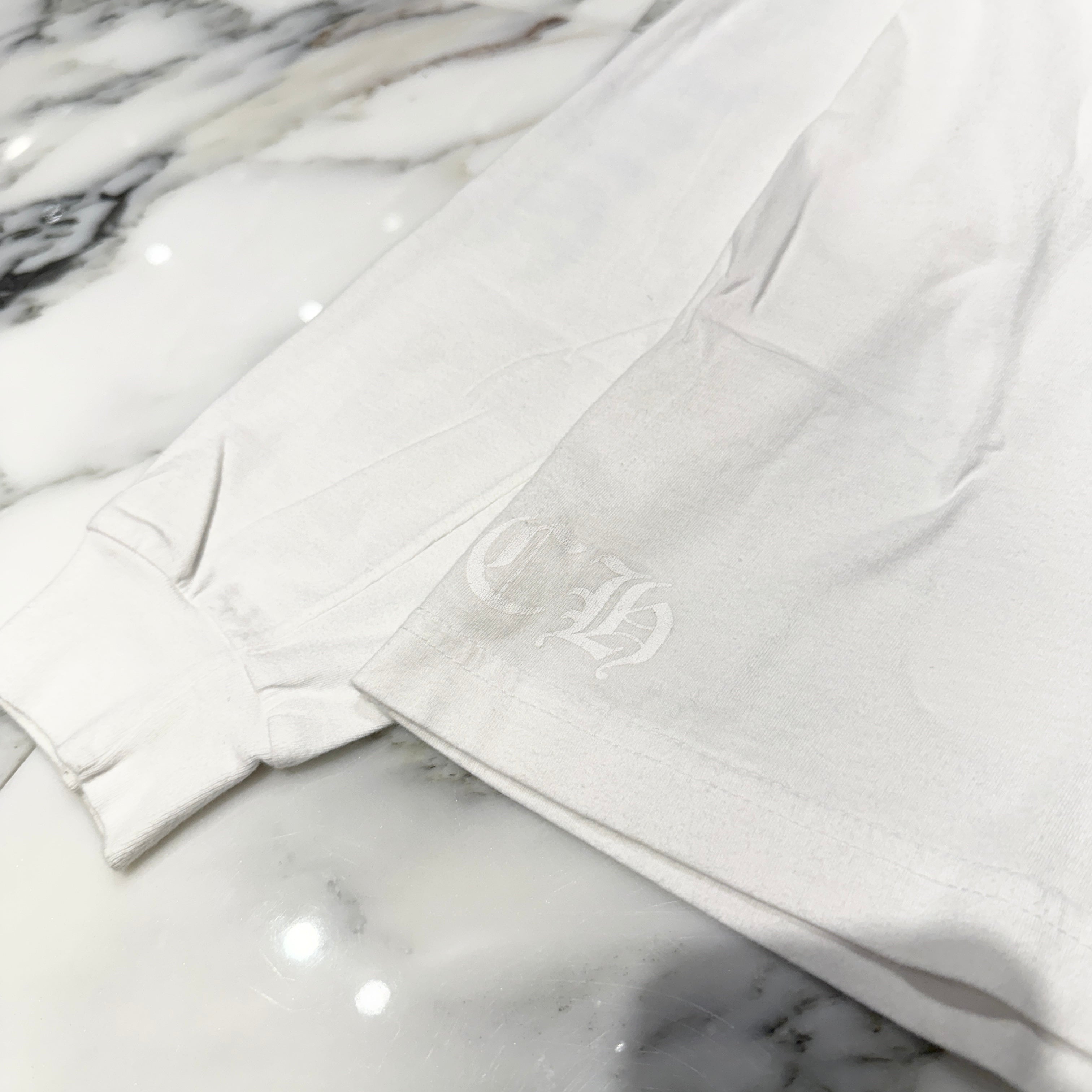 CHROME HEARTS MIAMI Limited Neck Logo Long Sleeve Tee Size L クロムハーツ マイアミ限定 ネックロゴ ロングスリーブTシャツ サイズL