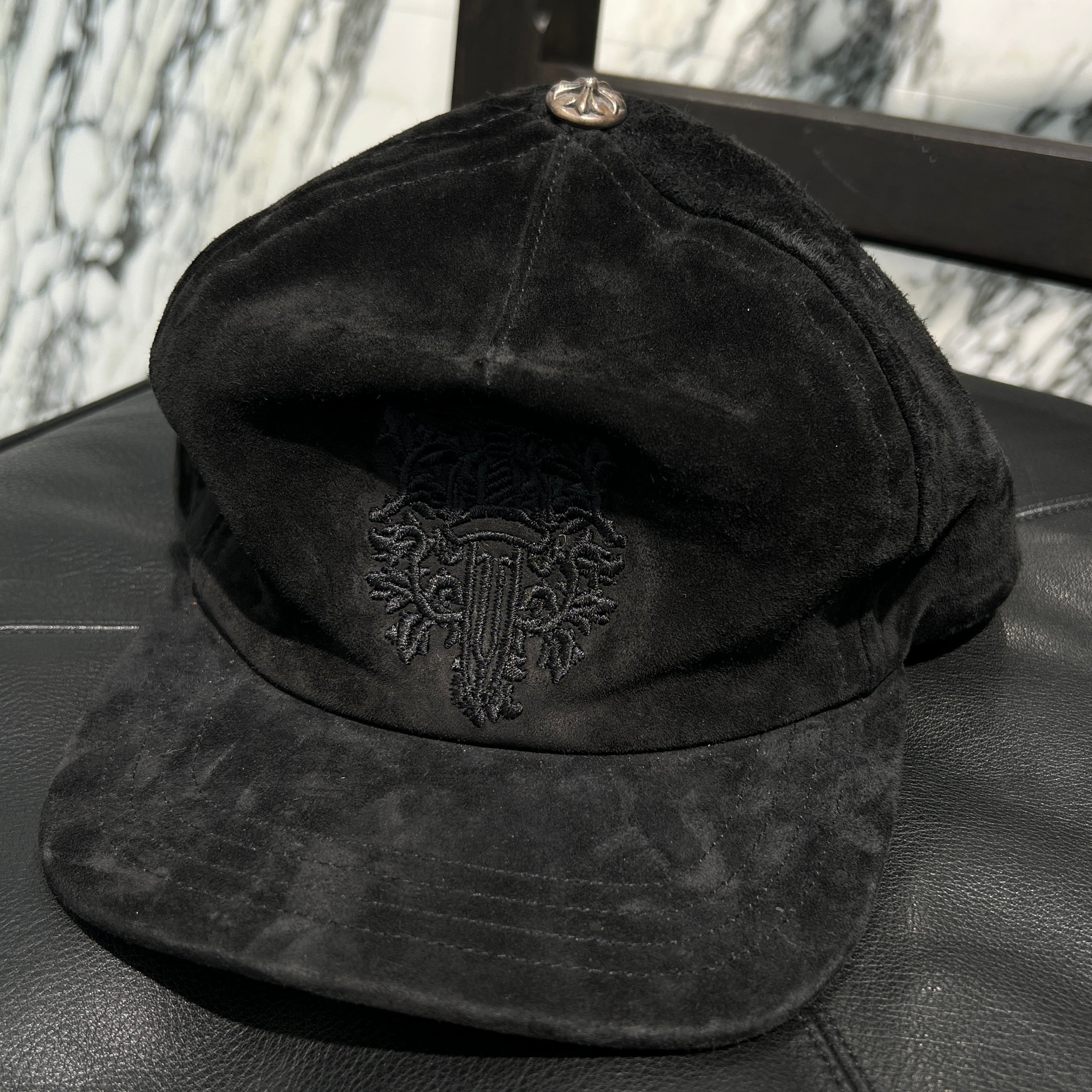 CHROME HEARTS Dagger Suede Trucker Cap Size ONE SIZE（53-60）クロムハーツ ダガースエードトラッカーキャップ サイズONE SIZE（53-60）