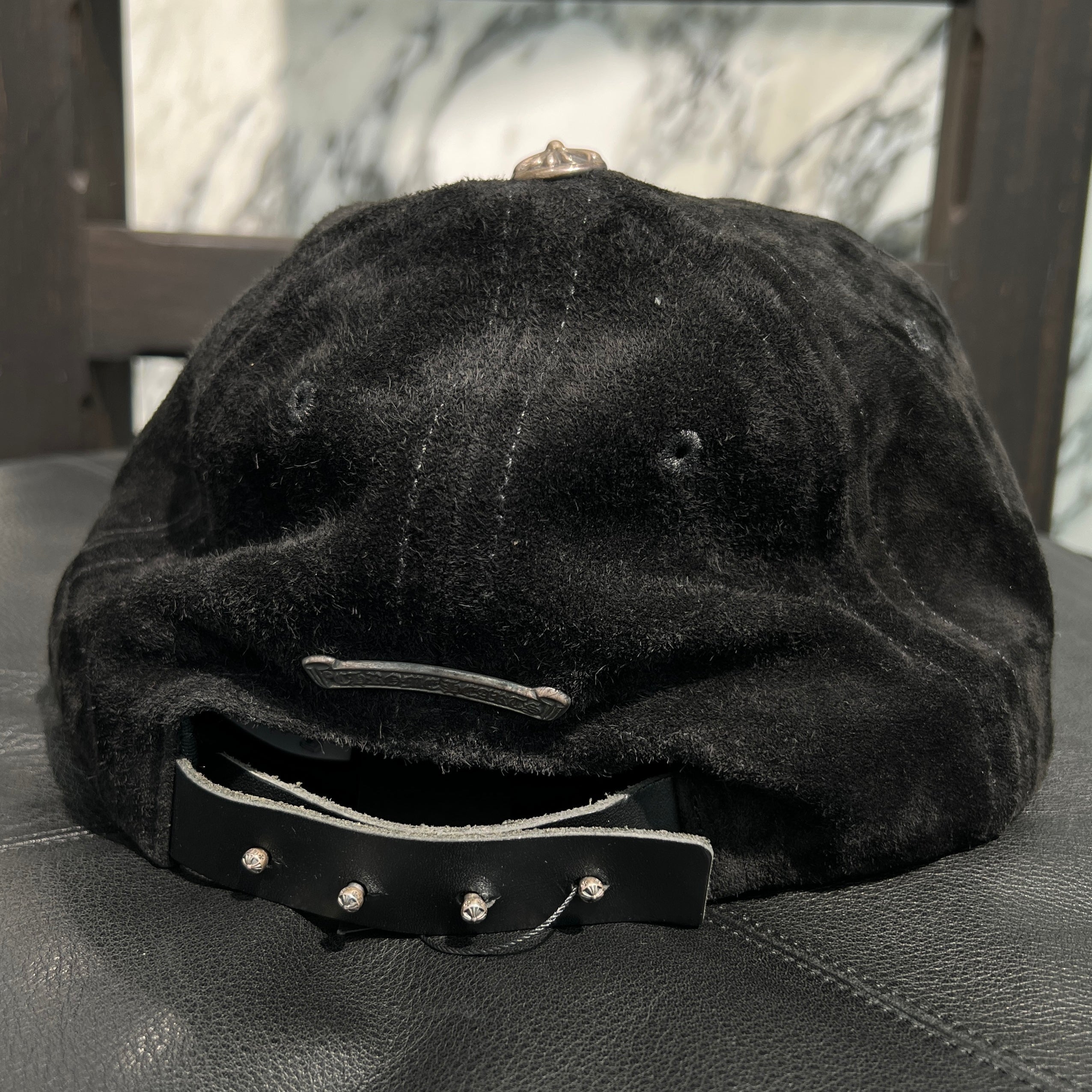 CHROME HEARTS Dagger Suede Trucker Cap Size ONE SIZE（53-60）クロムハーツ ダガースエードトラッカーキャップ サイズONE SIZE（53-60）