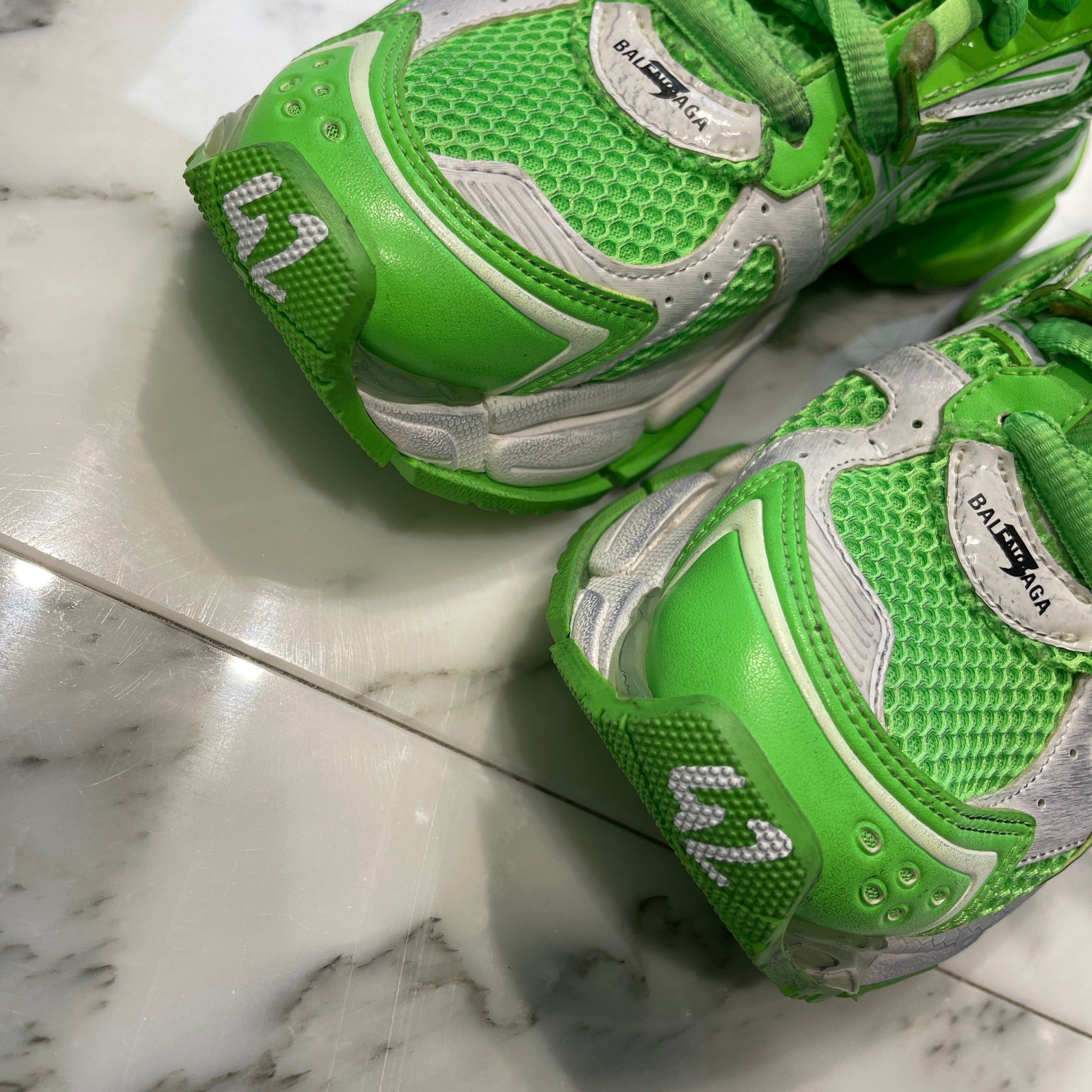 BALENCIAGA 2021SS Runner Low Cut Sneakers 677403 W3RBM 3590 Size 27.5cm バレンシアガ ランナーローカット スニーカー サイズ27.5cm