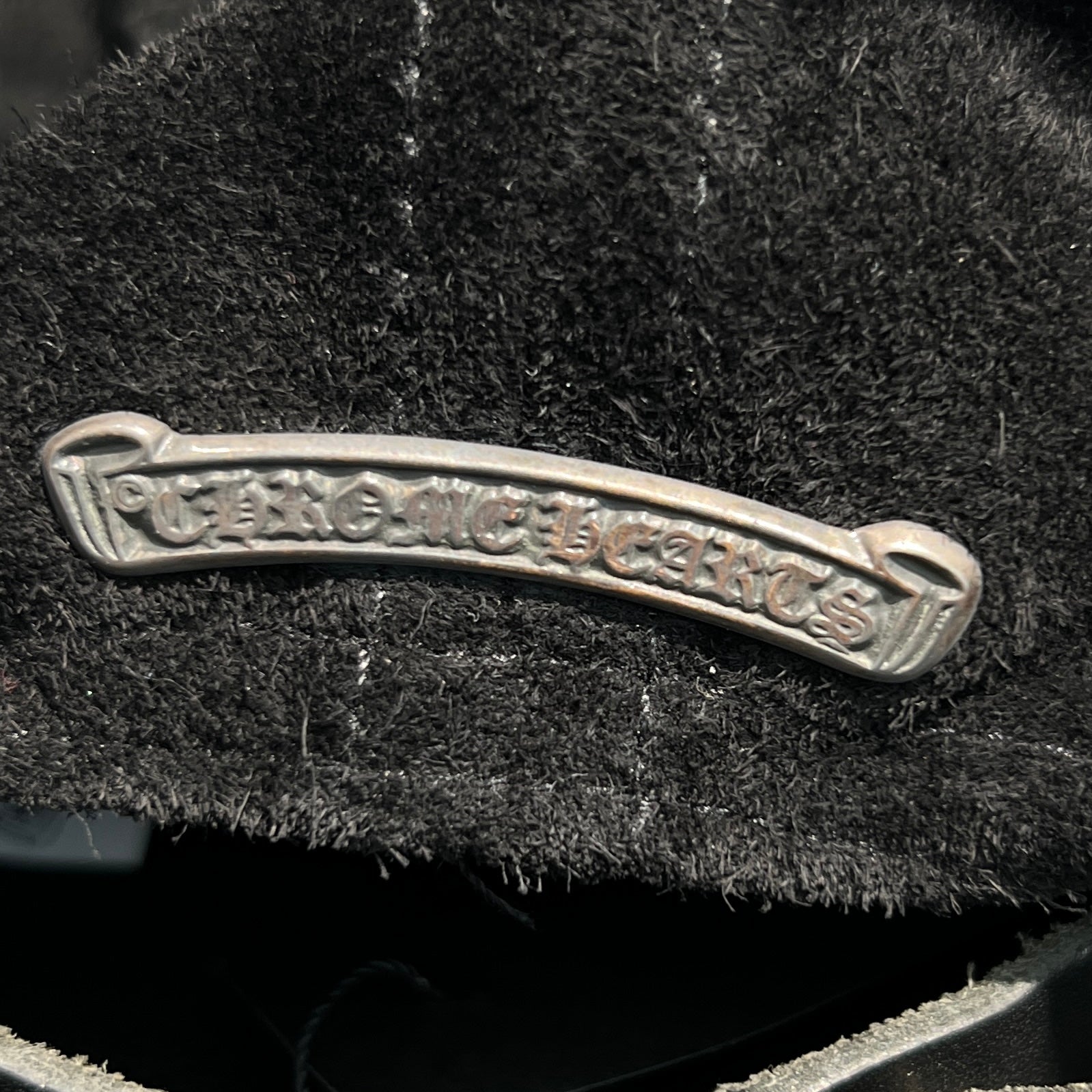 CHROME HEARTS Dagger Suede Trucker Cap Size ONE SIZE（53-60）クロムハーツ ダガースエードトラッカーキャップ サイズONE SIZE（53-60）