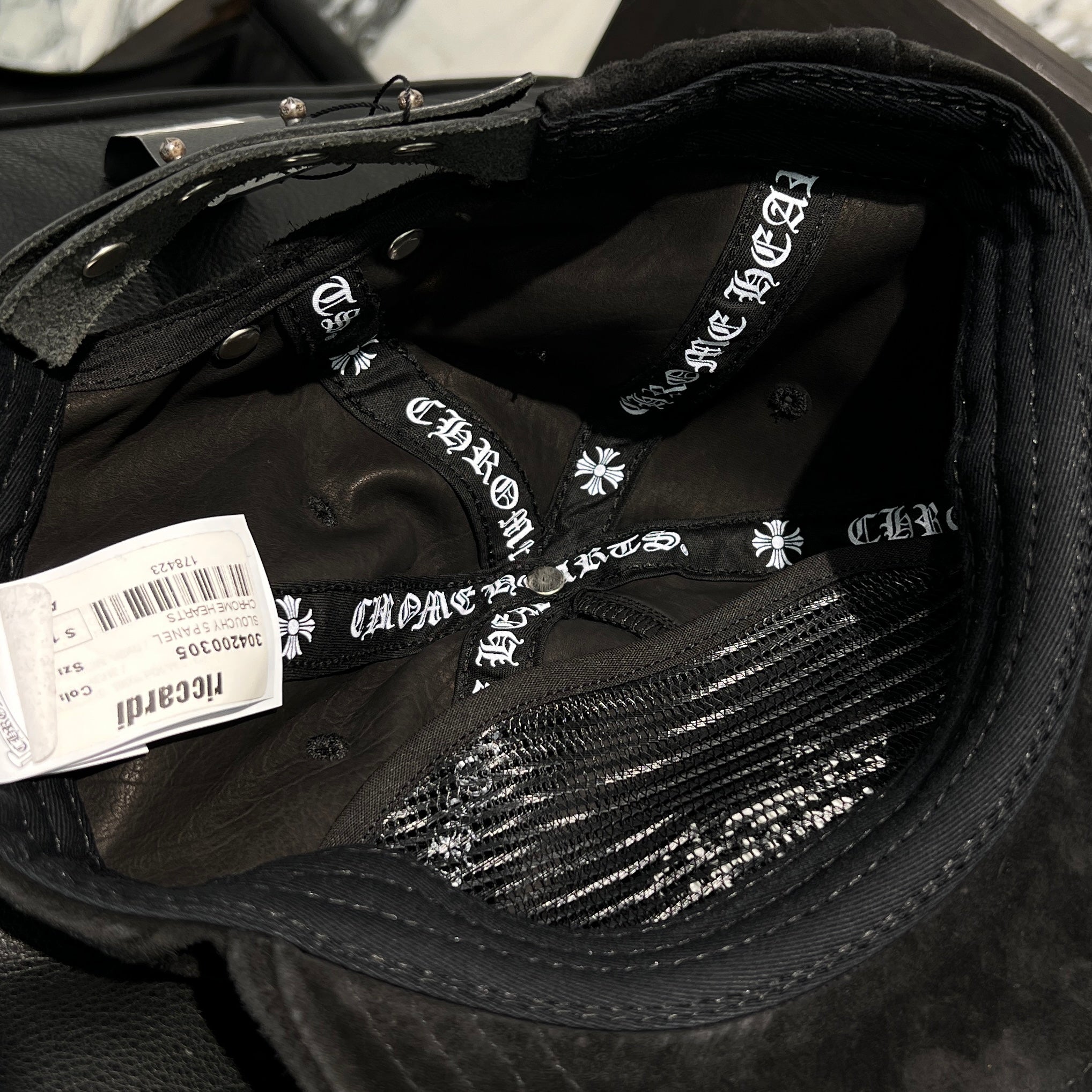 CHROME HEARTS Dagger Suede Trucker Cap Size ONE SIZE（53-60）クロムハーツ ダガースエードトラッカーキャップ サイズONE SIZE（53-60）