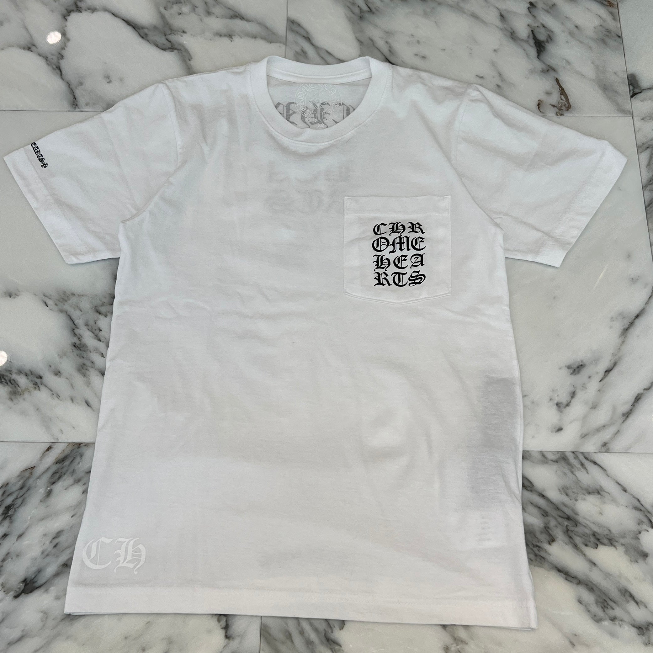 CHROME HEARTS Vertical Logo Tee Size XS クロムハーツ ヴァーティカルロゴ Tシャツ サイズXS