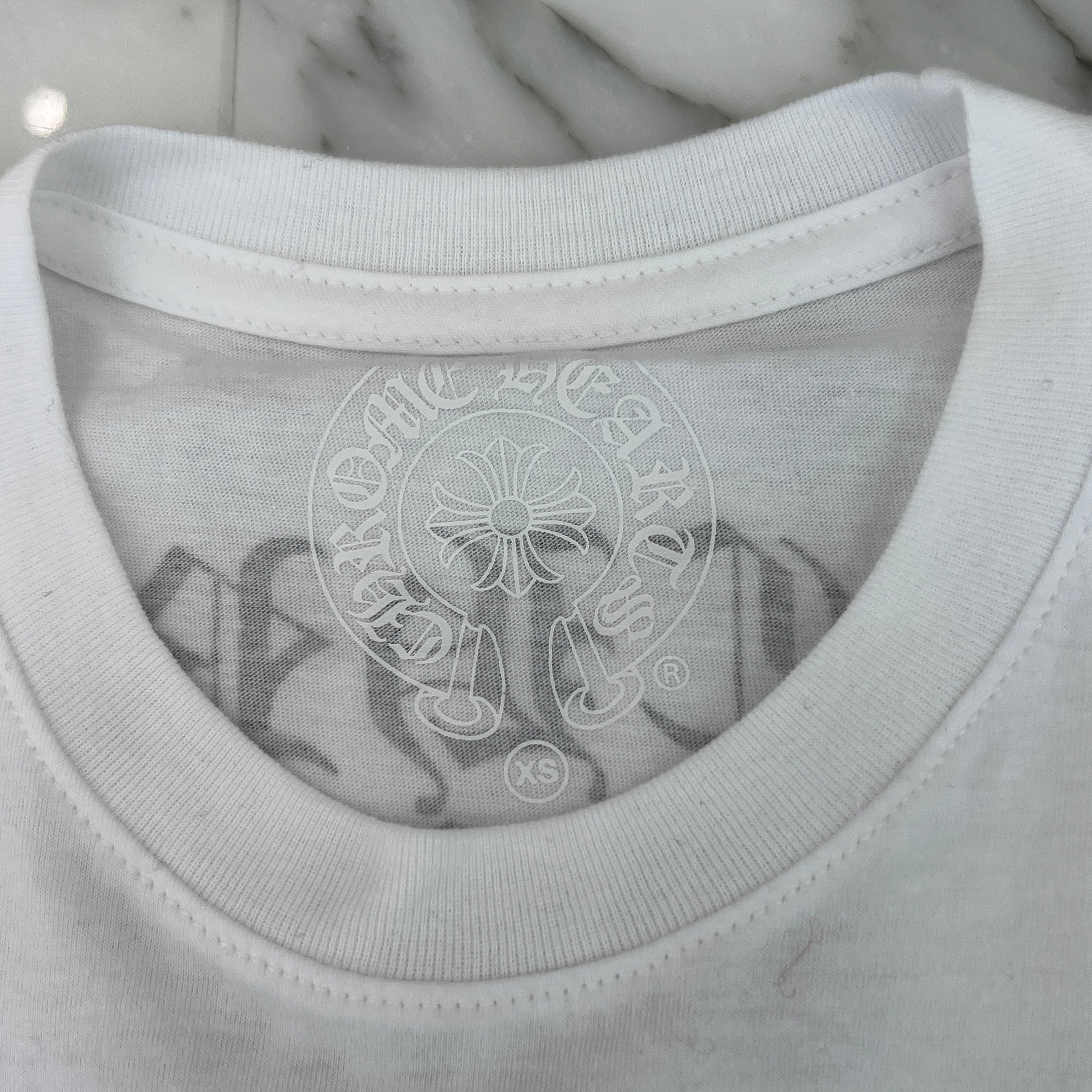 CHROME HEARTS Vertical Logo Tee Size XS クロムハーツ ヴァーティカルロゴ Tシャツ サイズXS