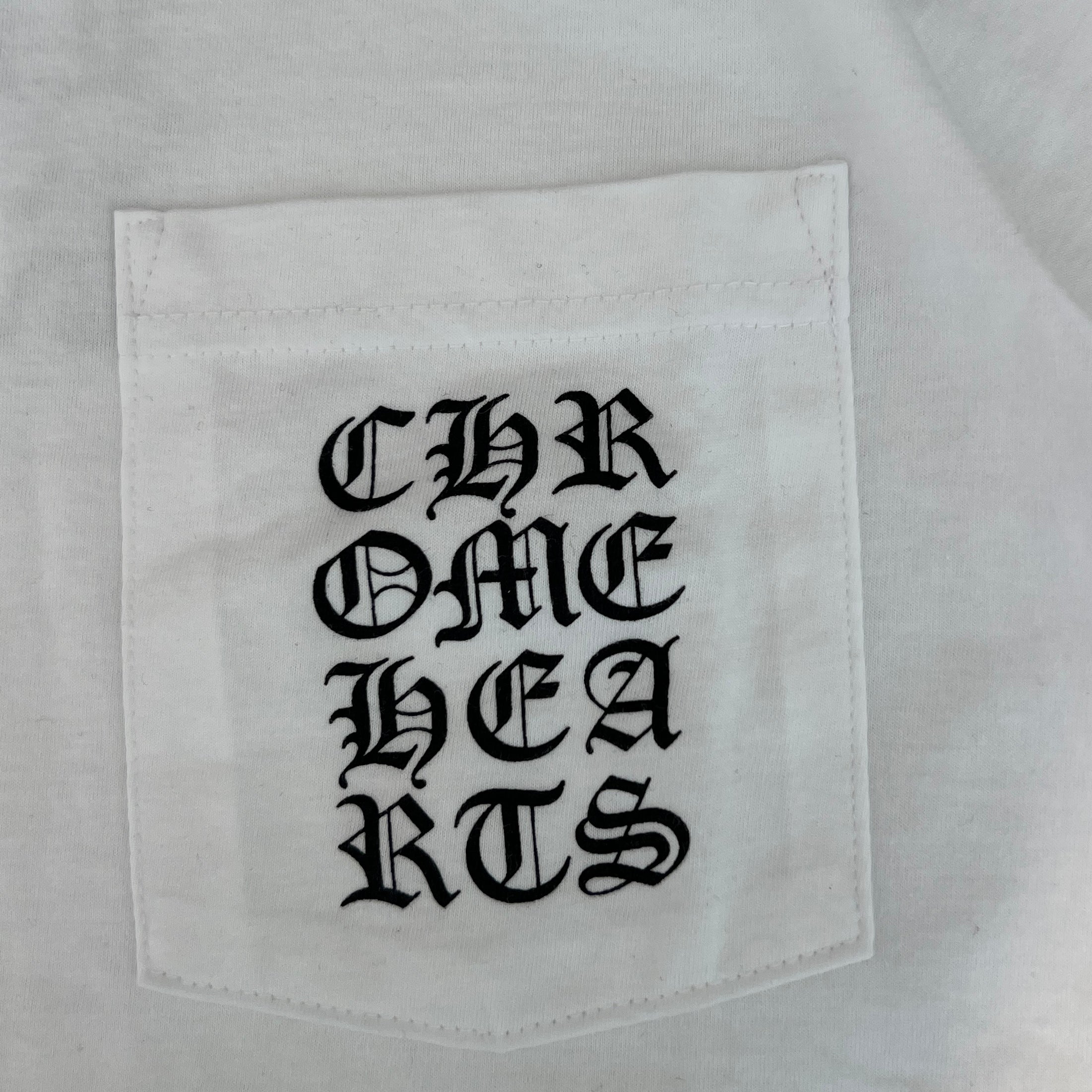 CHROME HEARTS Vertical Logo Tee Size XS クロムハーツ ヴァーティカルロゴ Tシャツ サイズXS